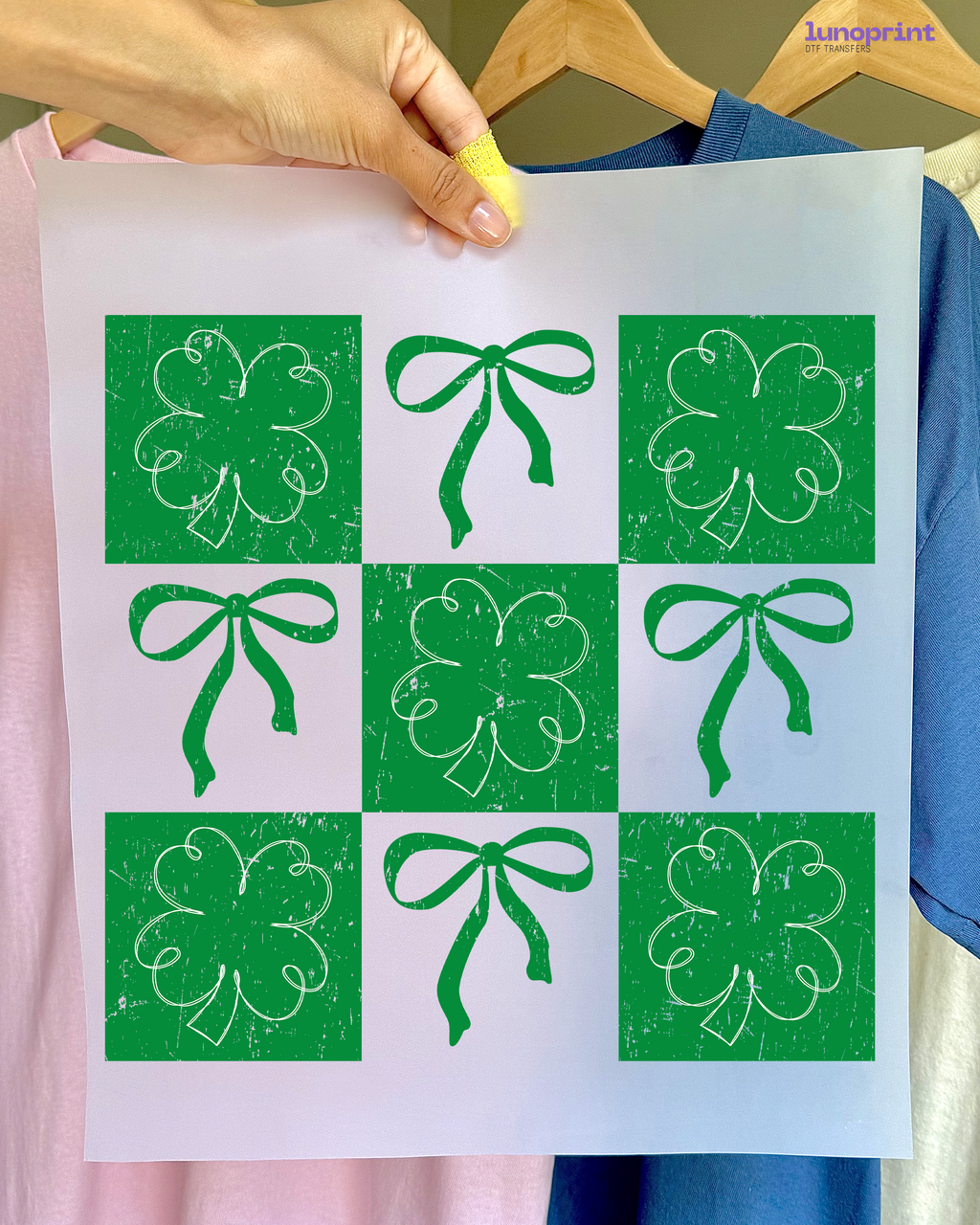 St. Patrick’s Day DTF transfer 1041