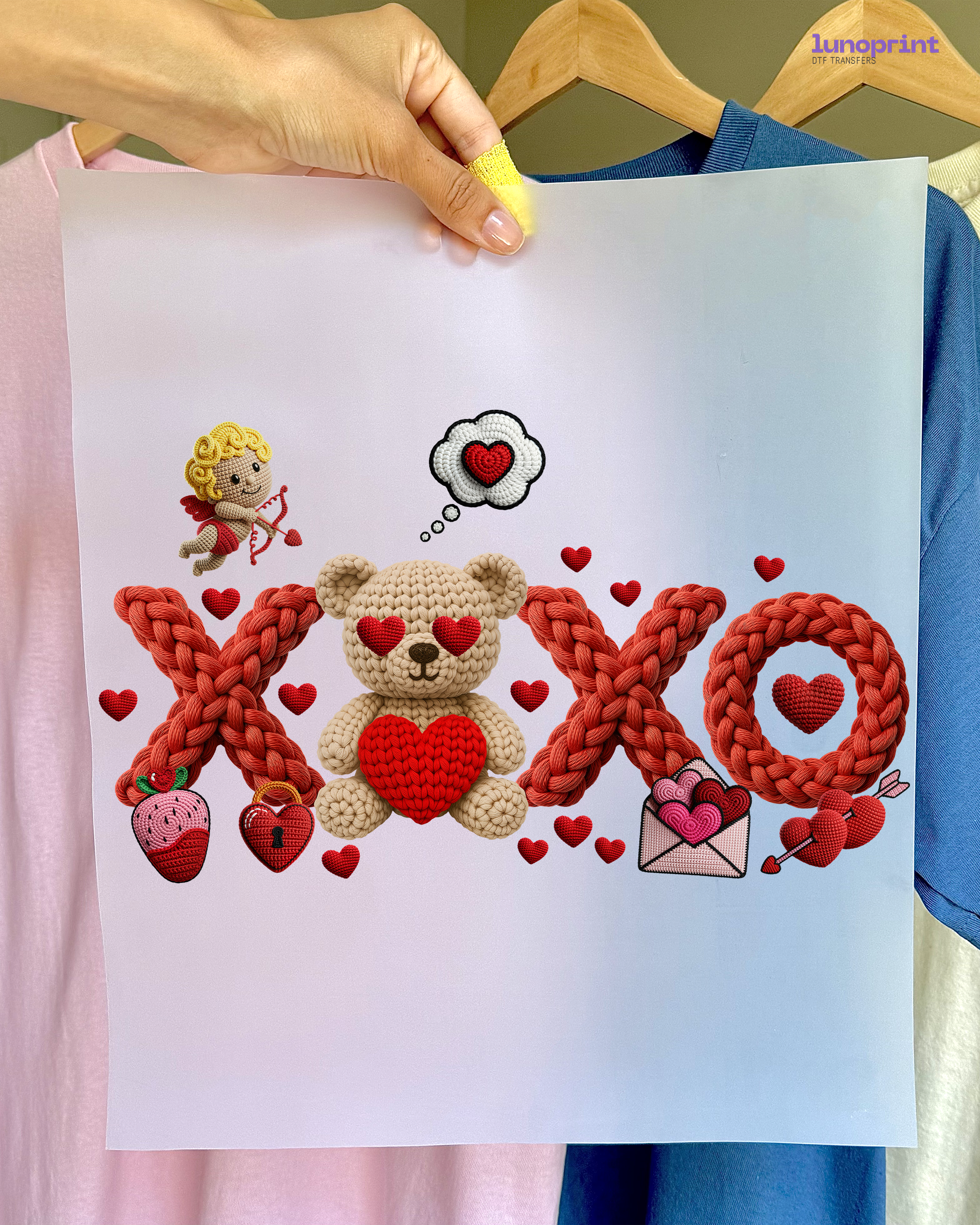 Valentine's Day DTF Transfer 1041