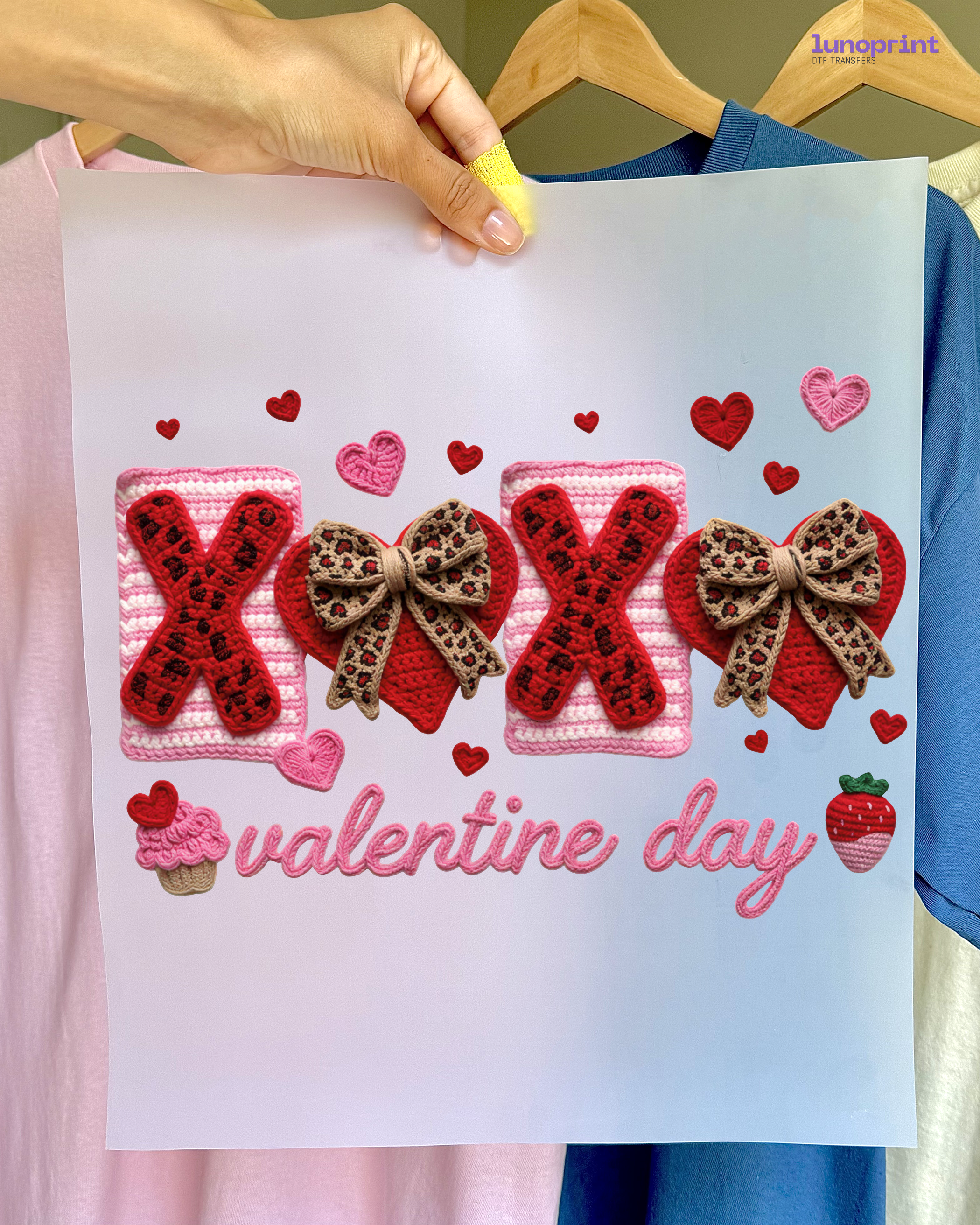 Valentine's Day DTF Transfer 1042