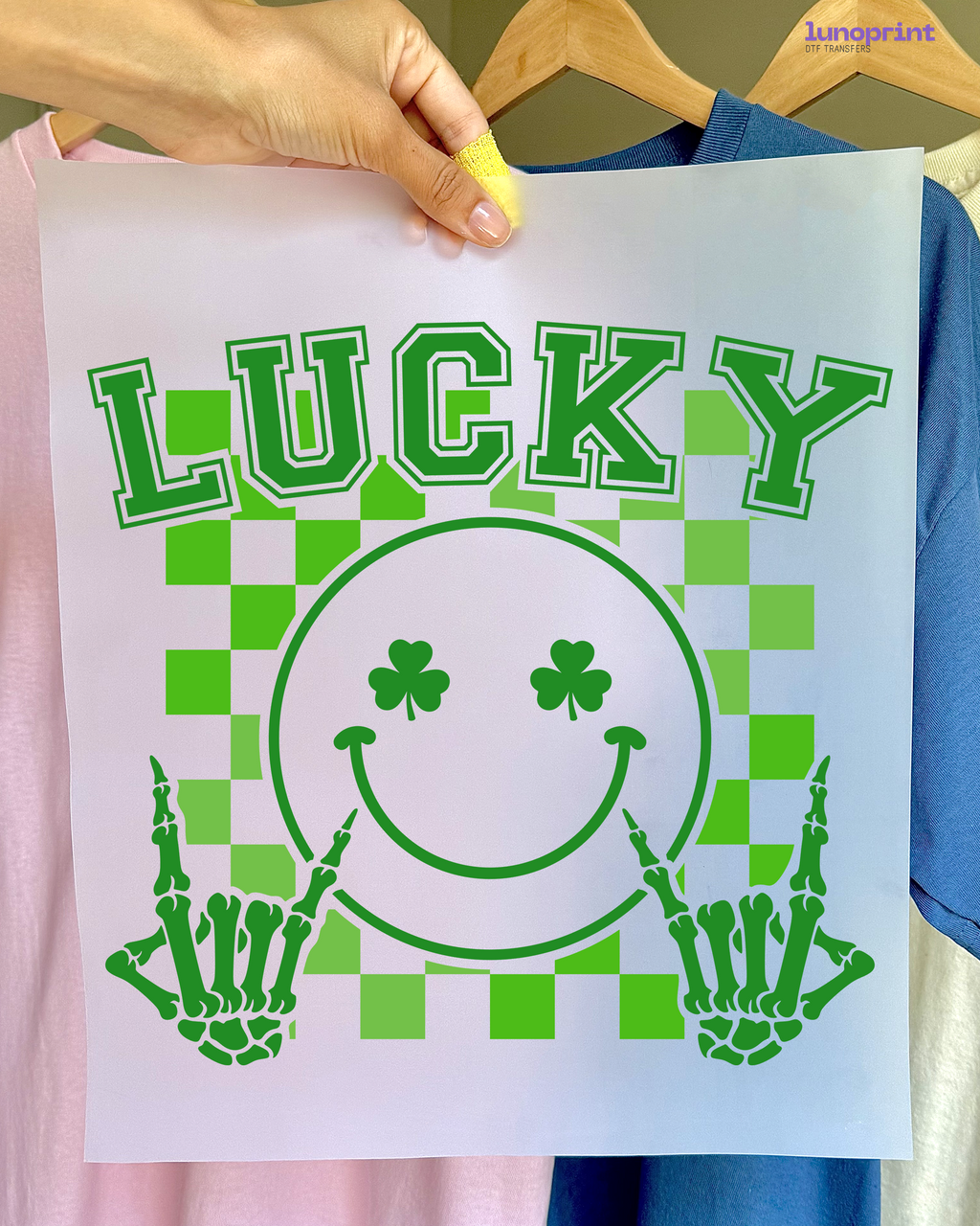 St. Patrick’s Day DTF transfer 1043