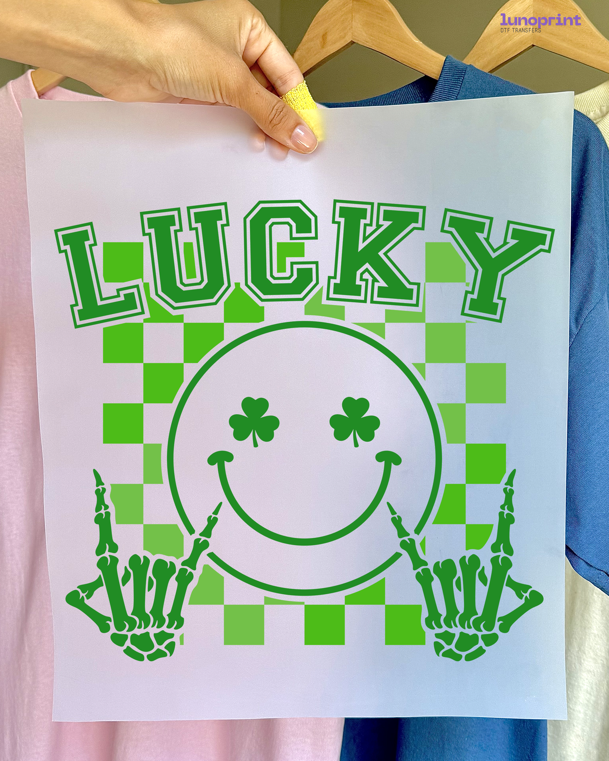 St. Patrick’s Day DTF transfer 1043
