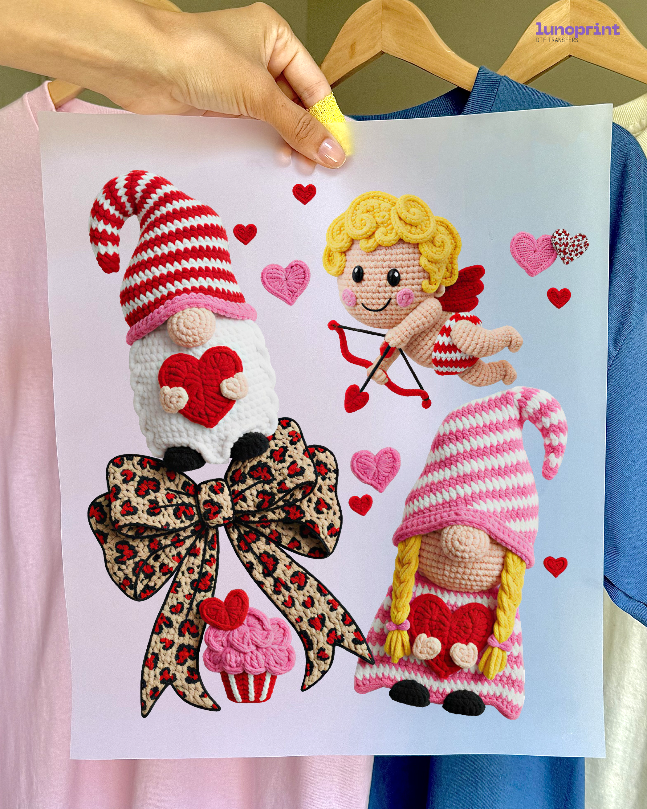 Valentine's Day DTF Transfer 1048