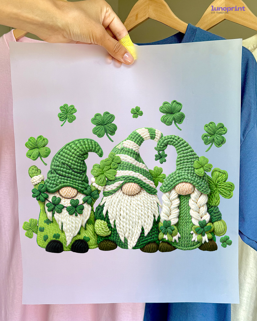 St. Patrick’s Day DTF transfer 1050