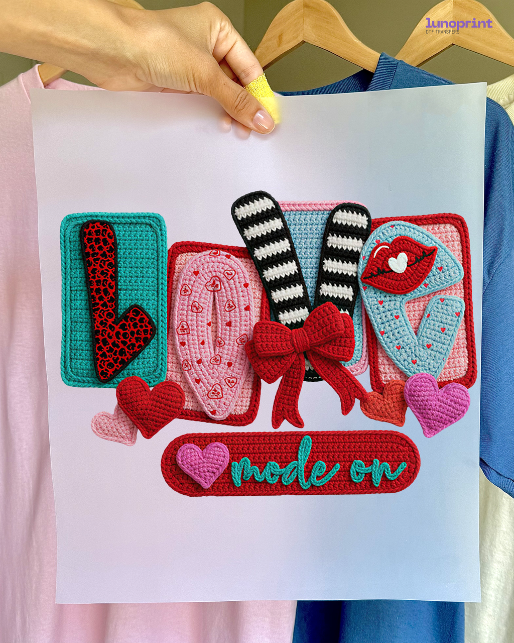 Valentine's Day DTF Transfer 1051