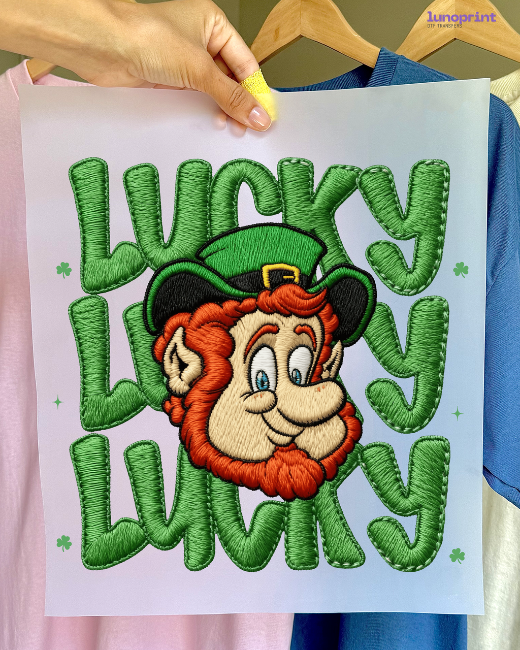 St. Patrick’s Day DTF transfer 1051