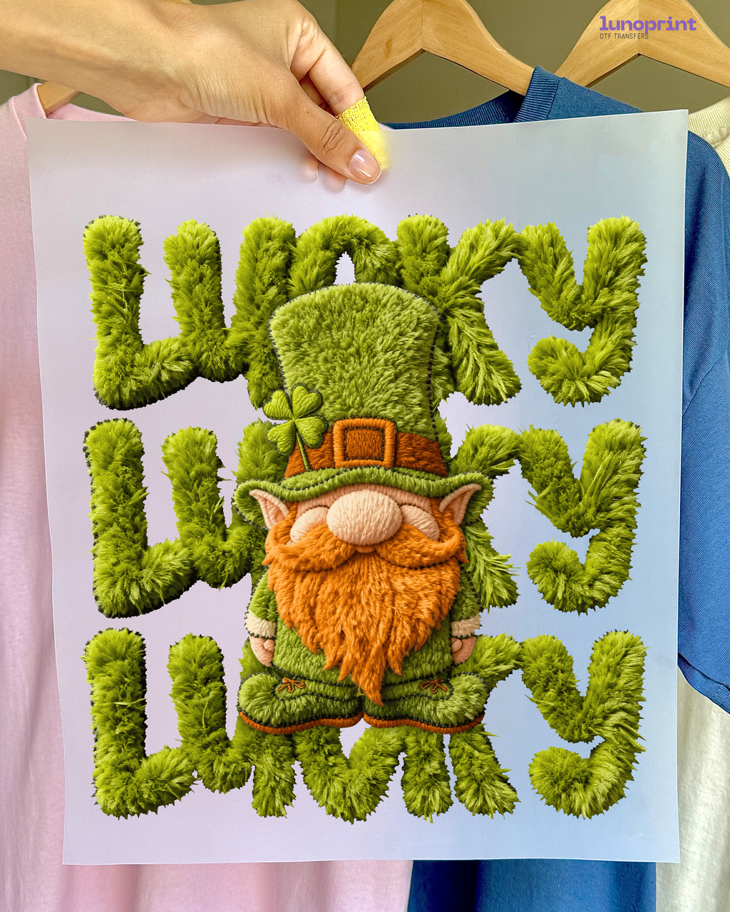 St. Patrick’s Day DTF transfer 1053