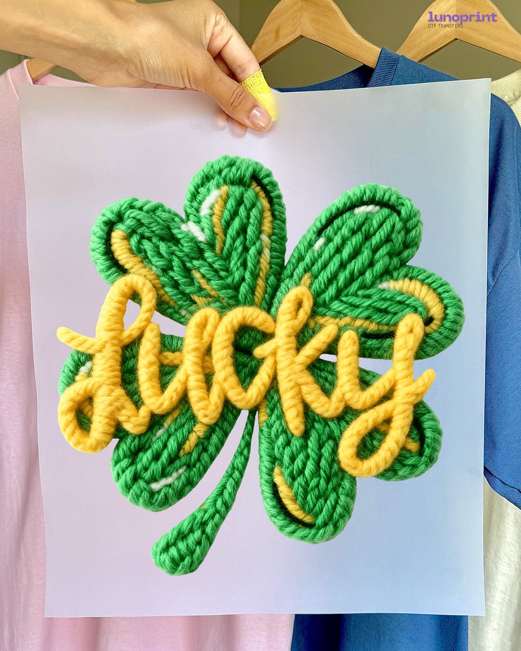 St. Patrick’s Day DTF transfer 1055