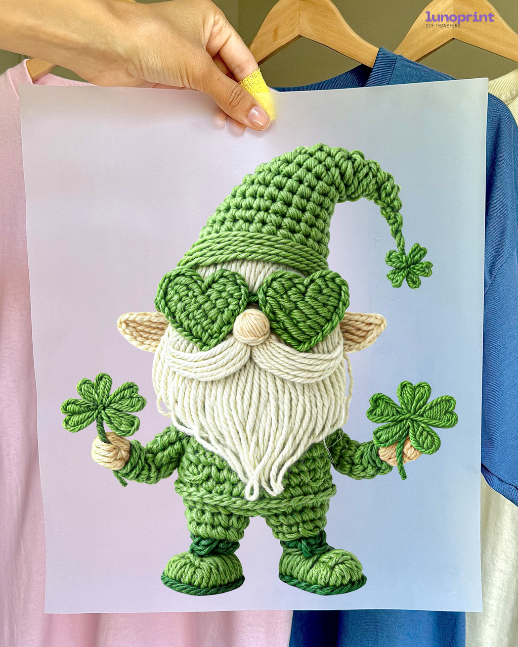 St. Patrick’s Day DTF transfer 1057