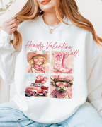 Howdy Valentine's Day DTF Transfer 1058