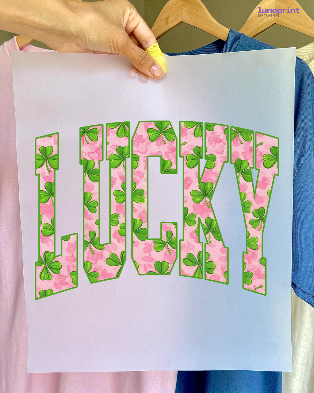 St. Patrick’s Day DTF transfer 1059