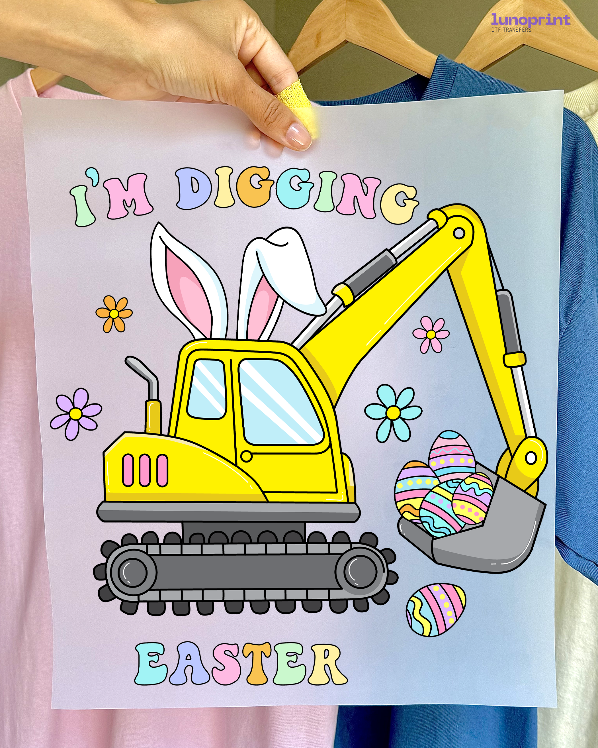 Easter DTF Transfer 1061