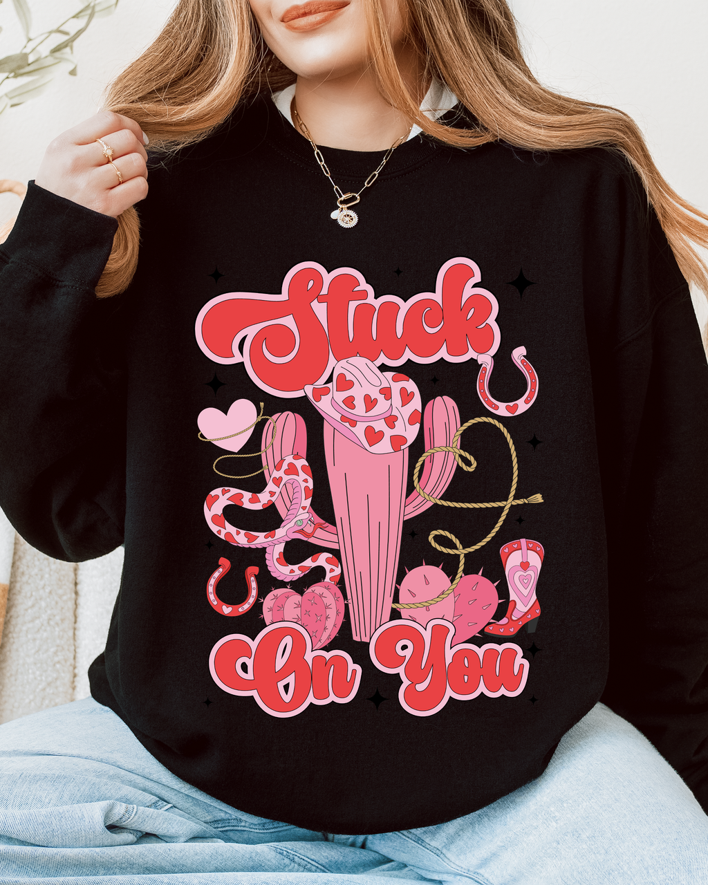 Howdy Valentine's Day DTF Transfer 1061