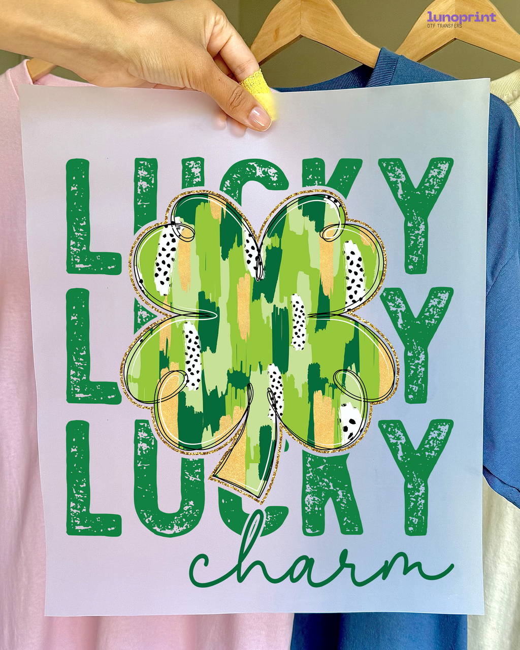 St. Patrick’s Day DTF transfer 1062
