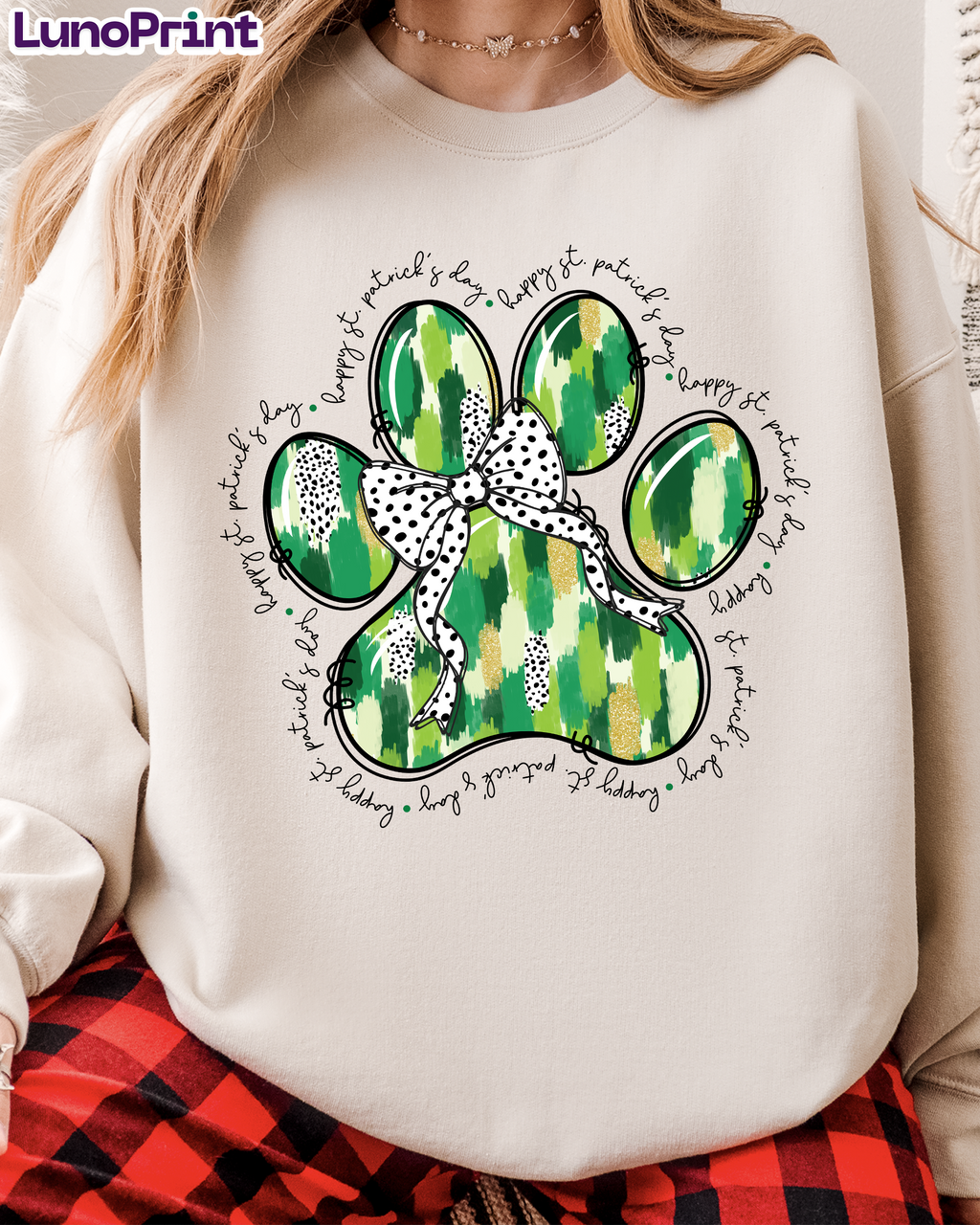 St. Patrick’s Day DTF transfer 1066