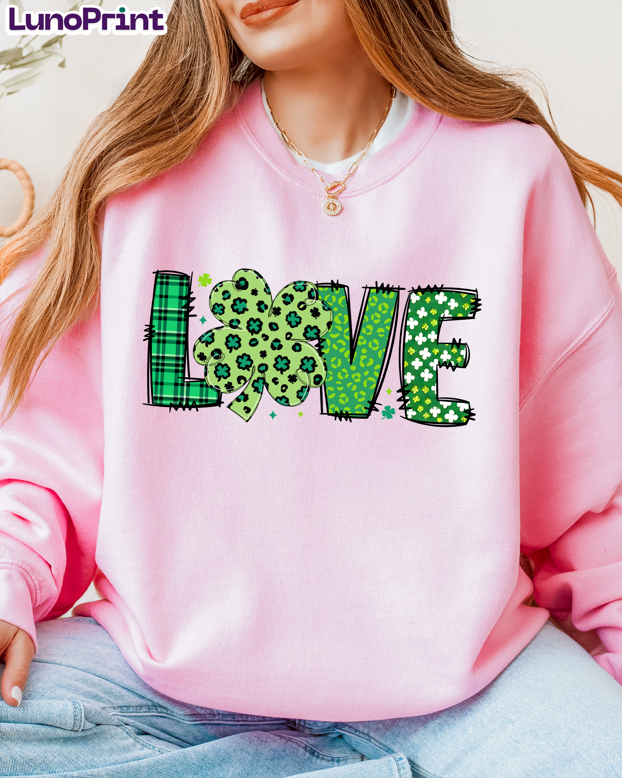 St. Patrick’s Day DTF transfer 1067