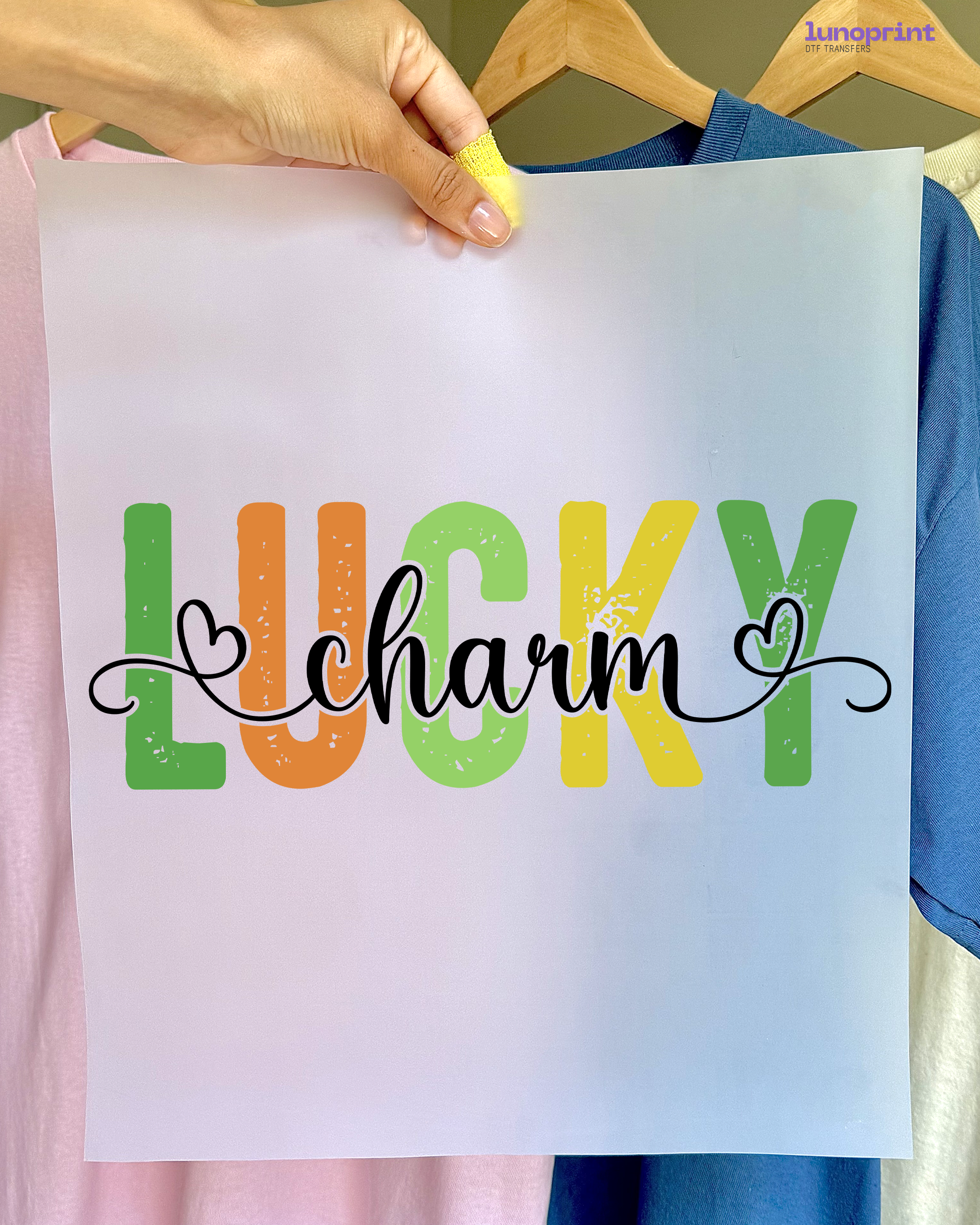 St. Patrick’s Day DTF transfer 1070