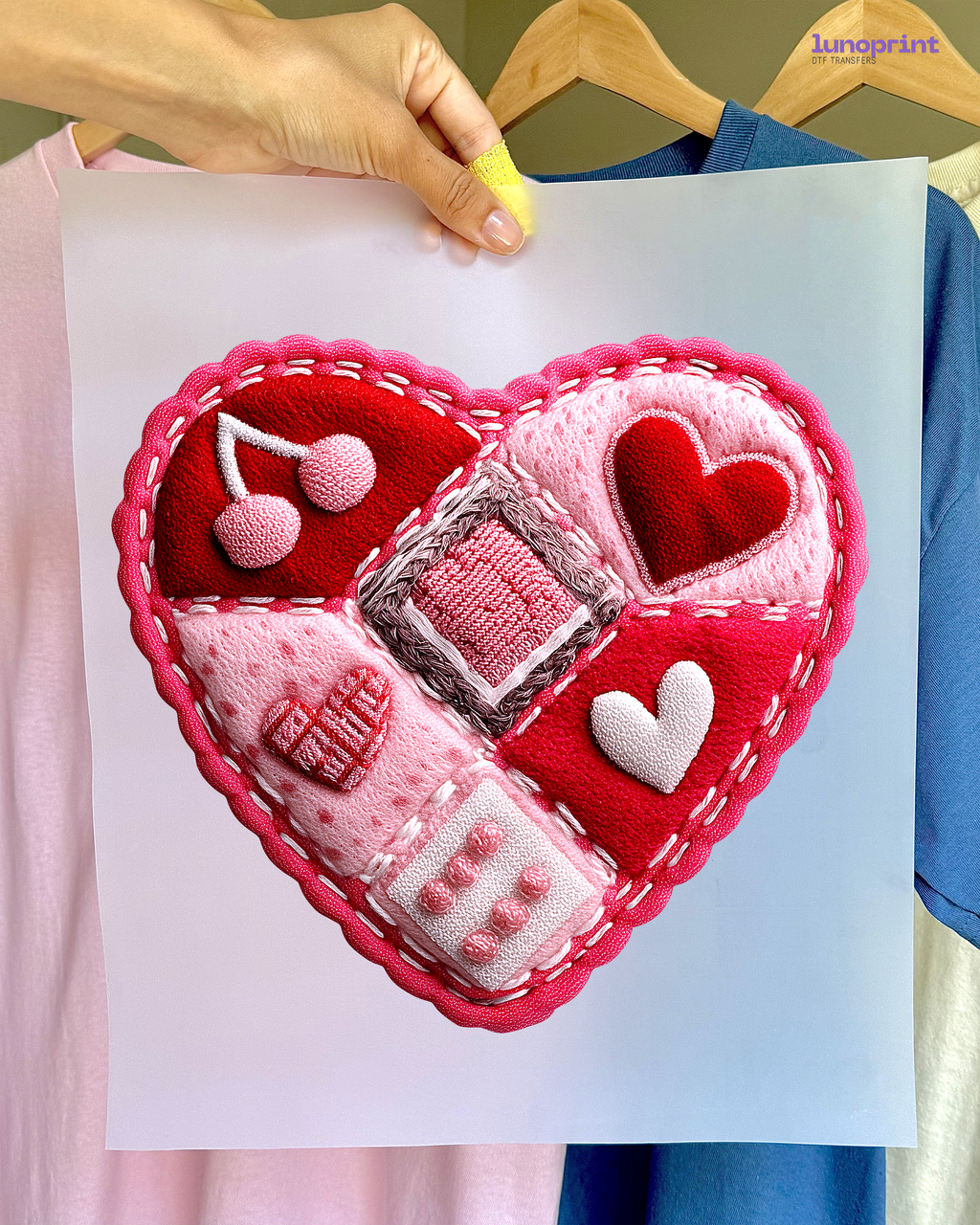 Valentine's Day DTF Transfer 1072