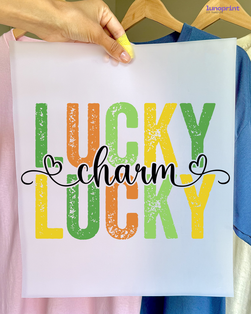 St. Patrick’s Day DTF transfer 1074