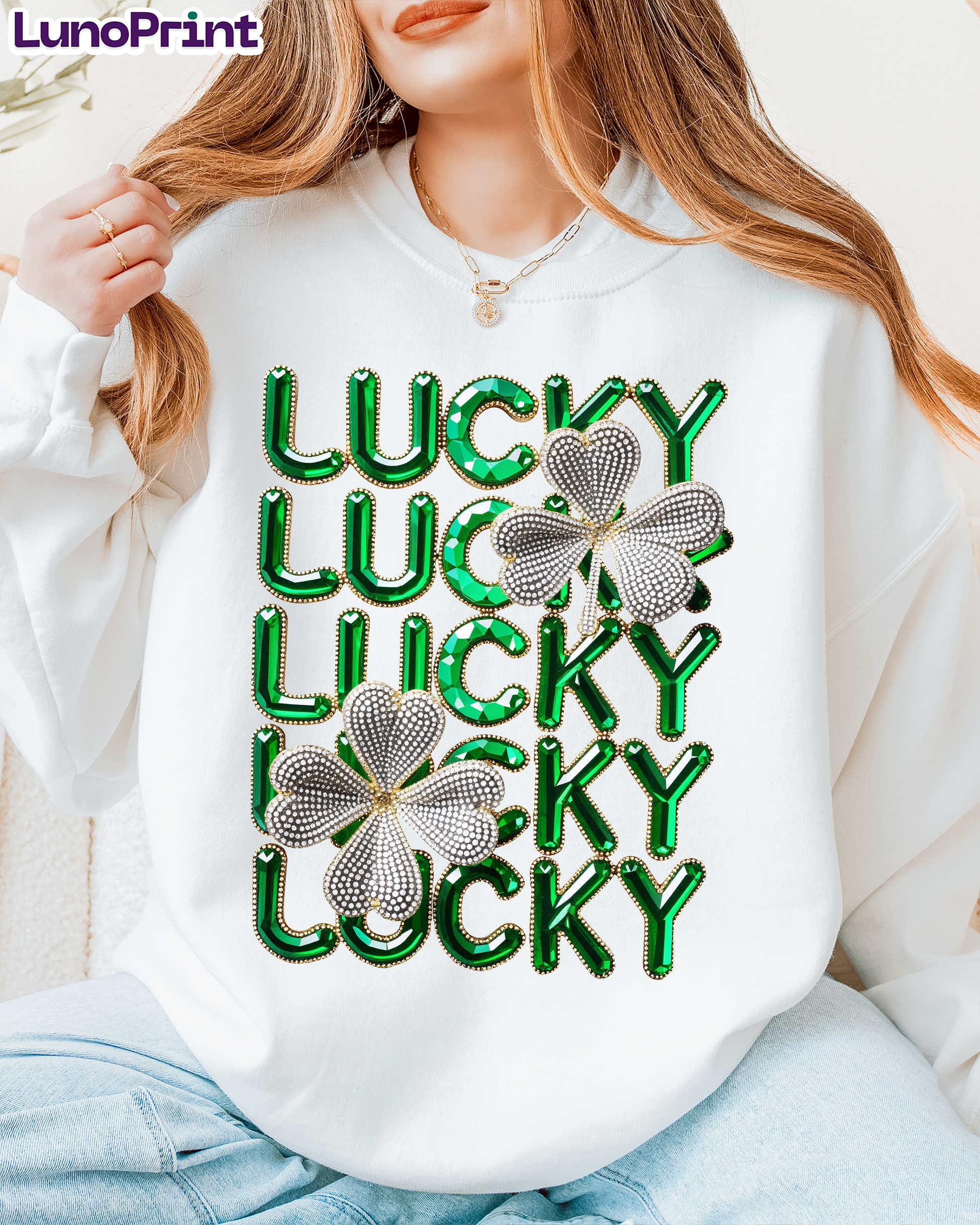 St. Patrick’s Day DTF transfer 1079