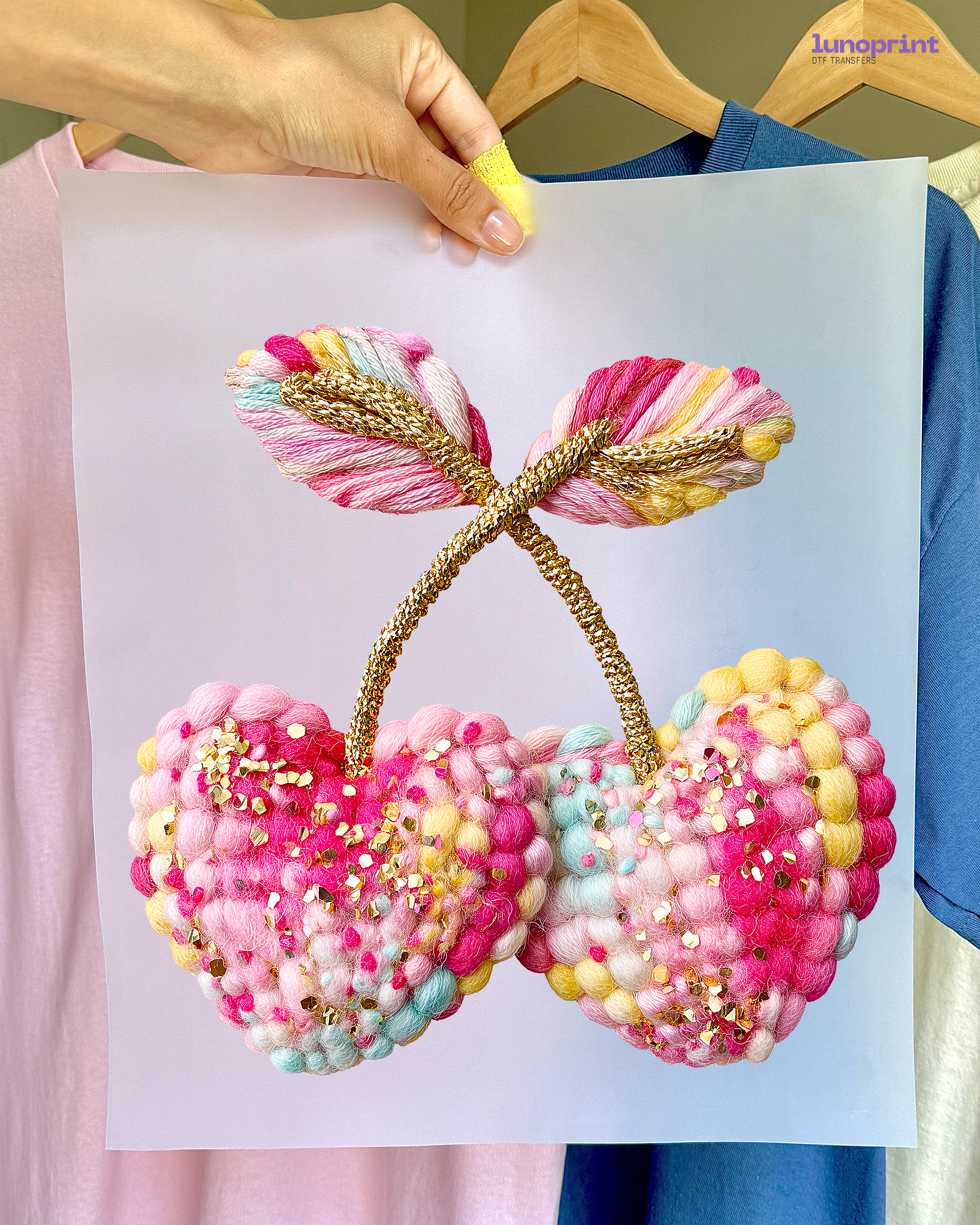 Valentine's Day DTF Transfer 1080