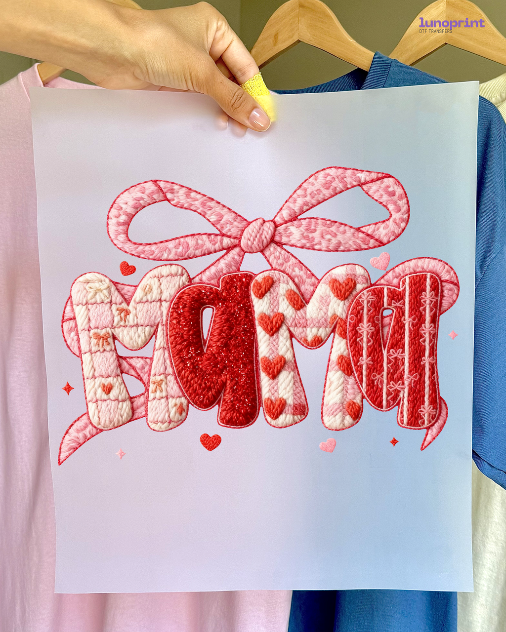 Mama Valentine's Day DTF Transfer 1081