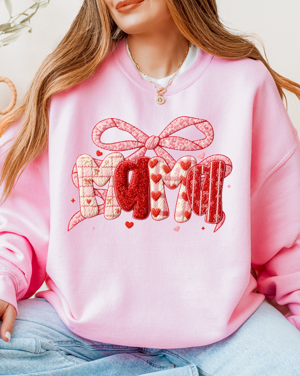 Mama Valentine's Day DTF Transfer 1081