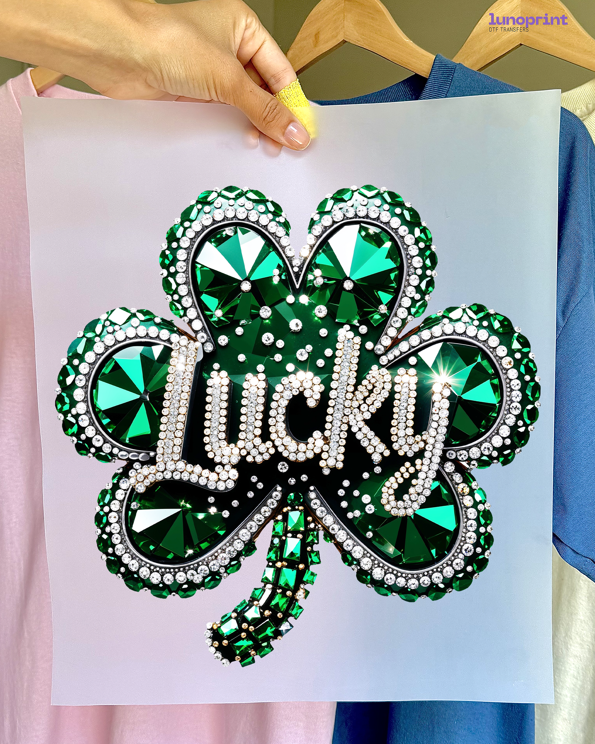 St. Patrick’s Day DTF transfer 1082