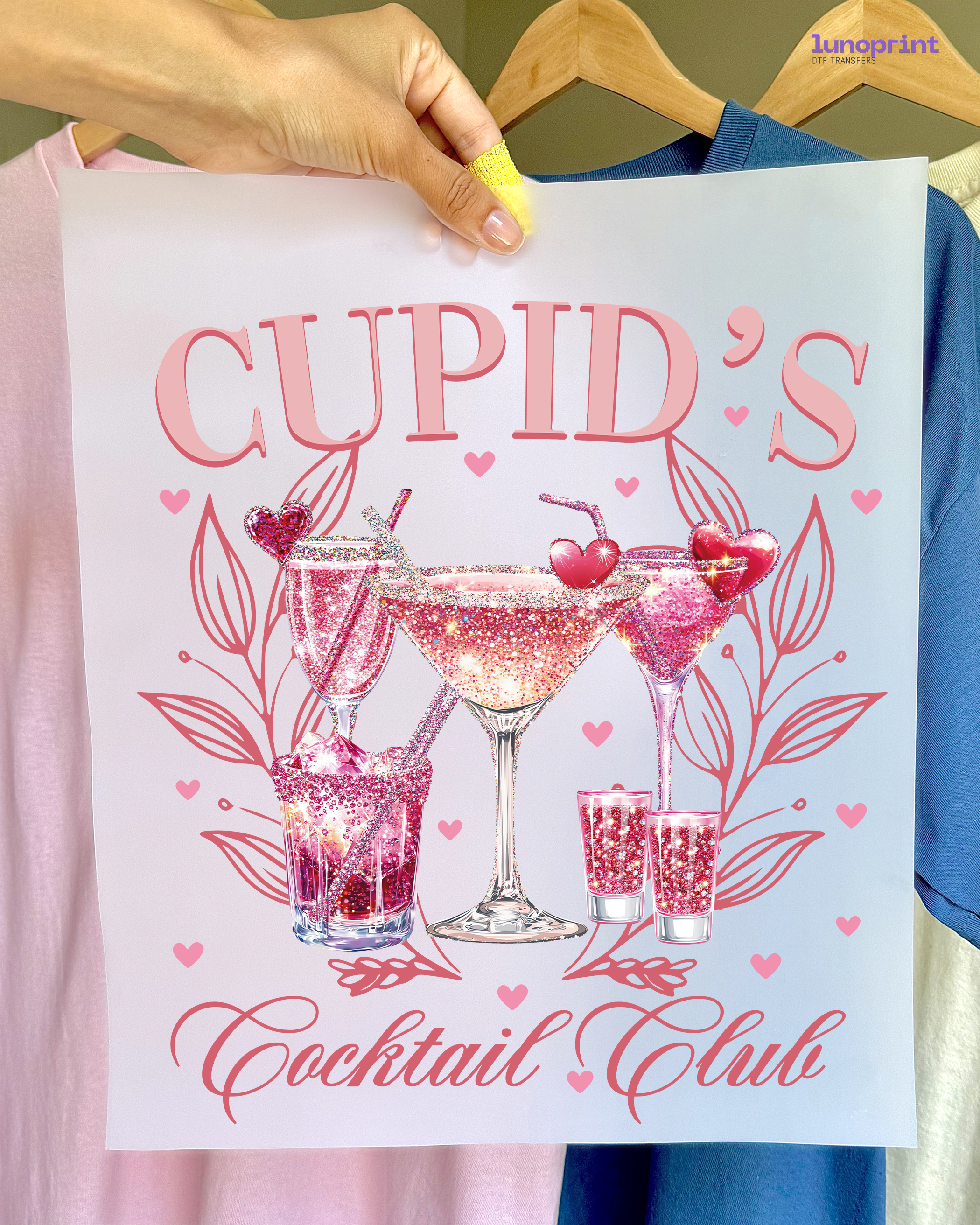 Valentine's Day DTF Transfer 1083