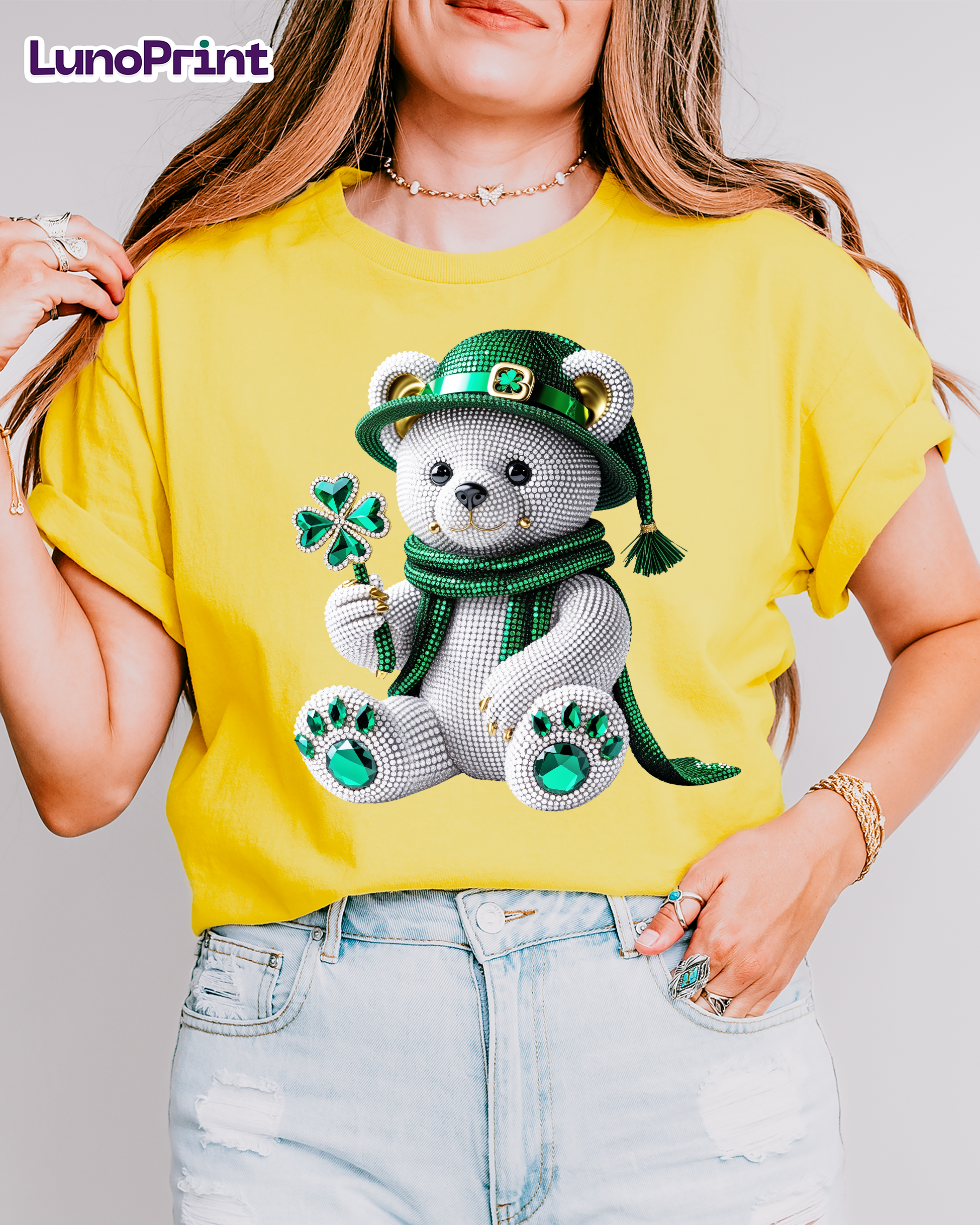 St. Patrick’s Day DTF transfer 1083