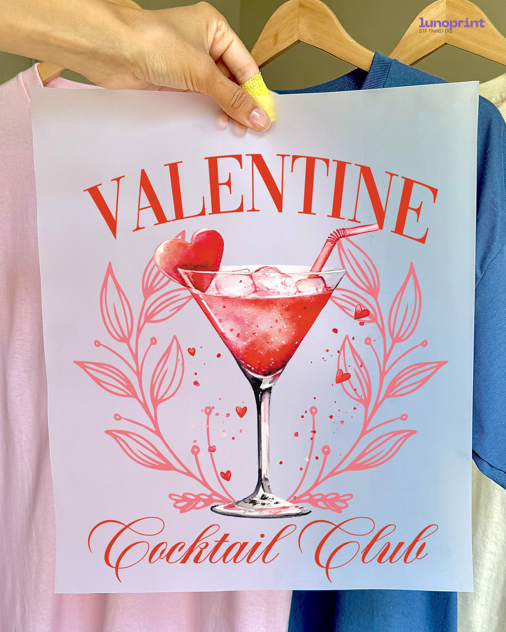 Valentine's Day DTF Transfer 1084