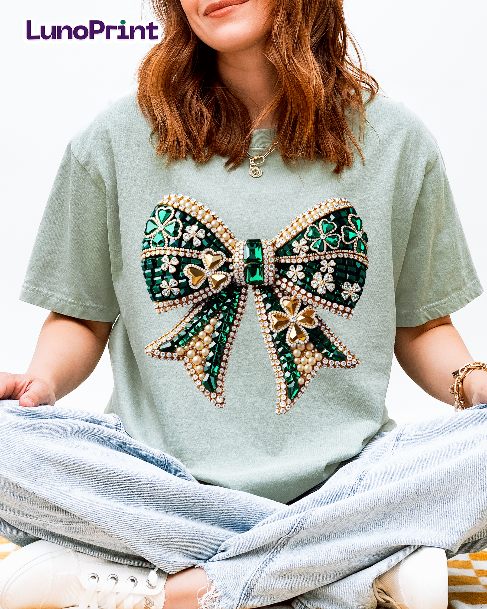 St. Patrick’s Day DTF transfer 1084