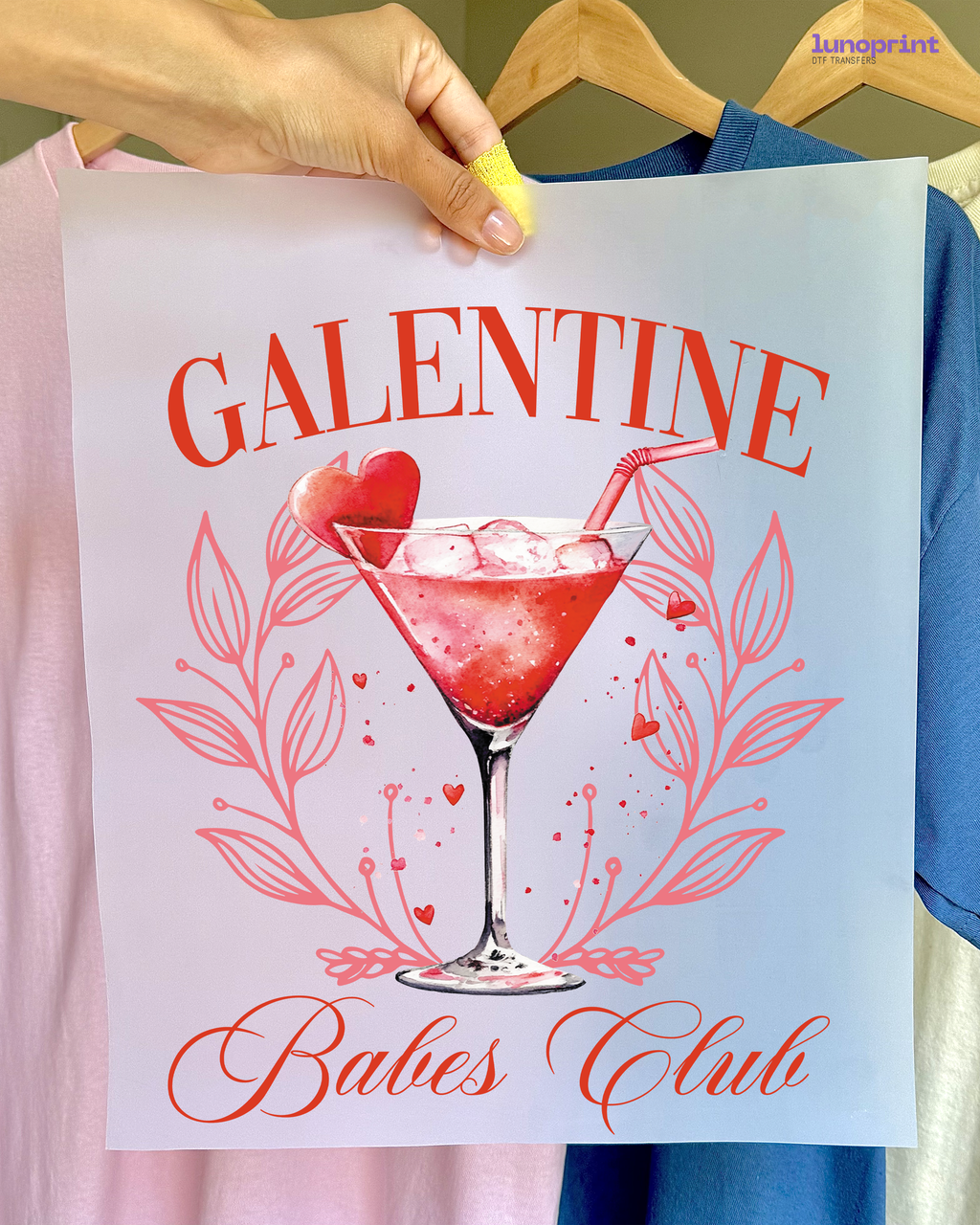 Valentine's Day DTF Transfer 1085