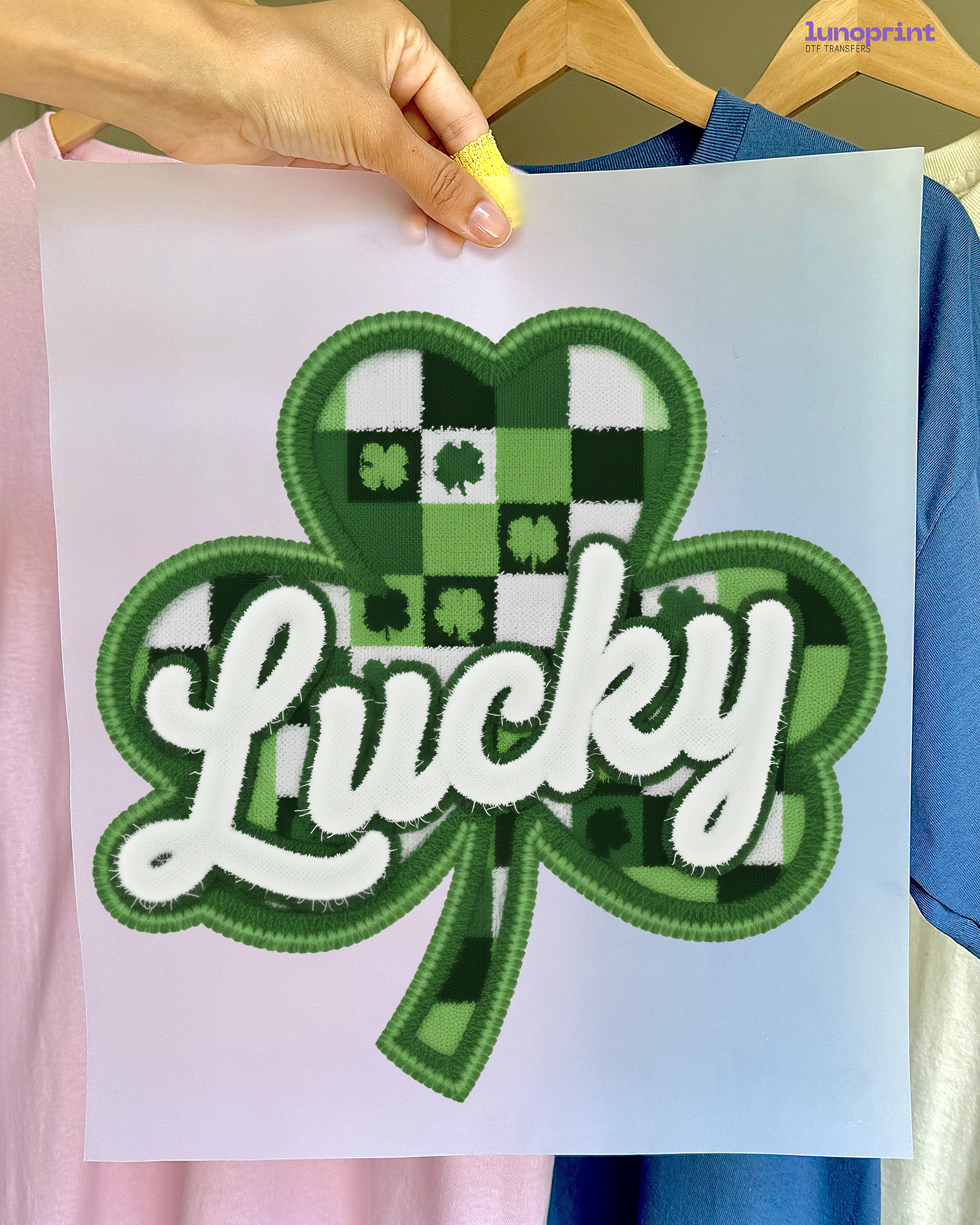 St. Patrick’s Day DTF transfer 1086