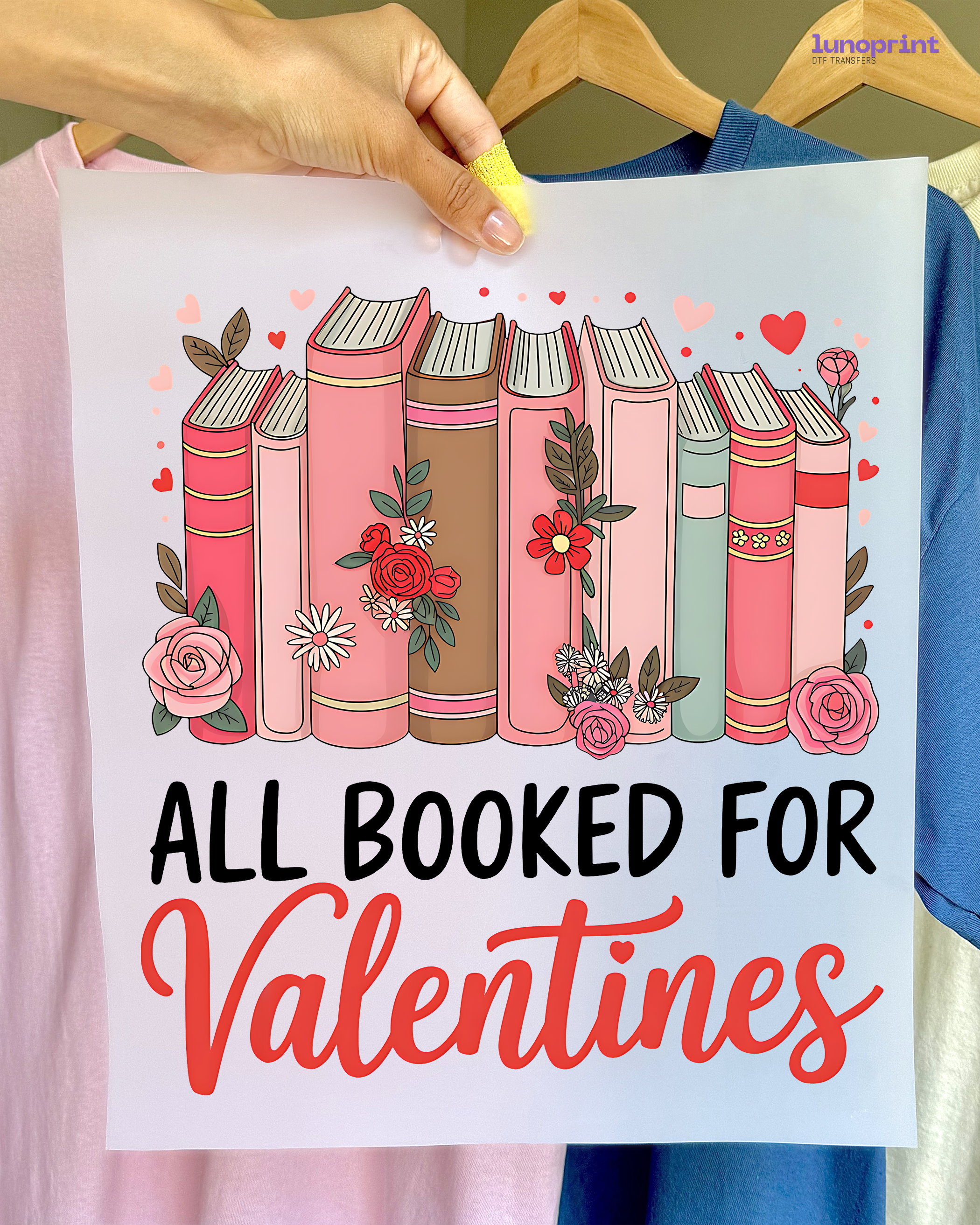 Valentine's Day DTF Transfer 1088