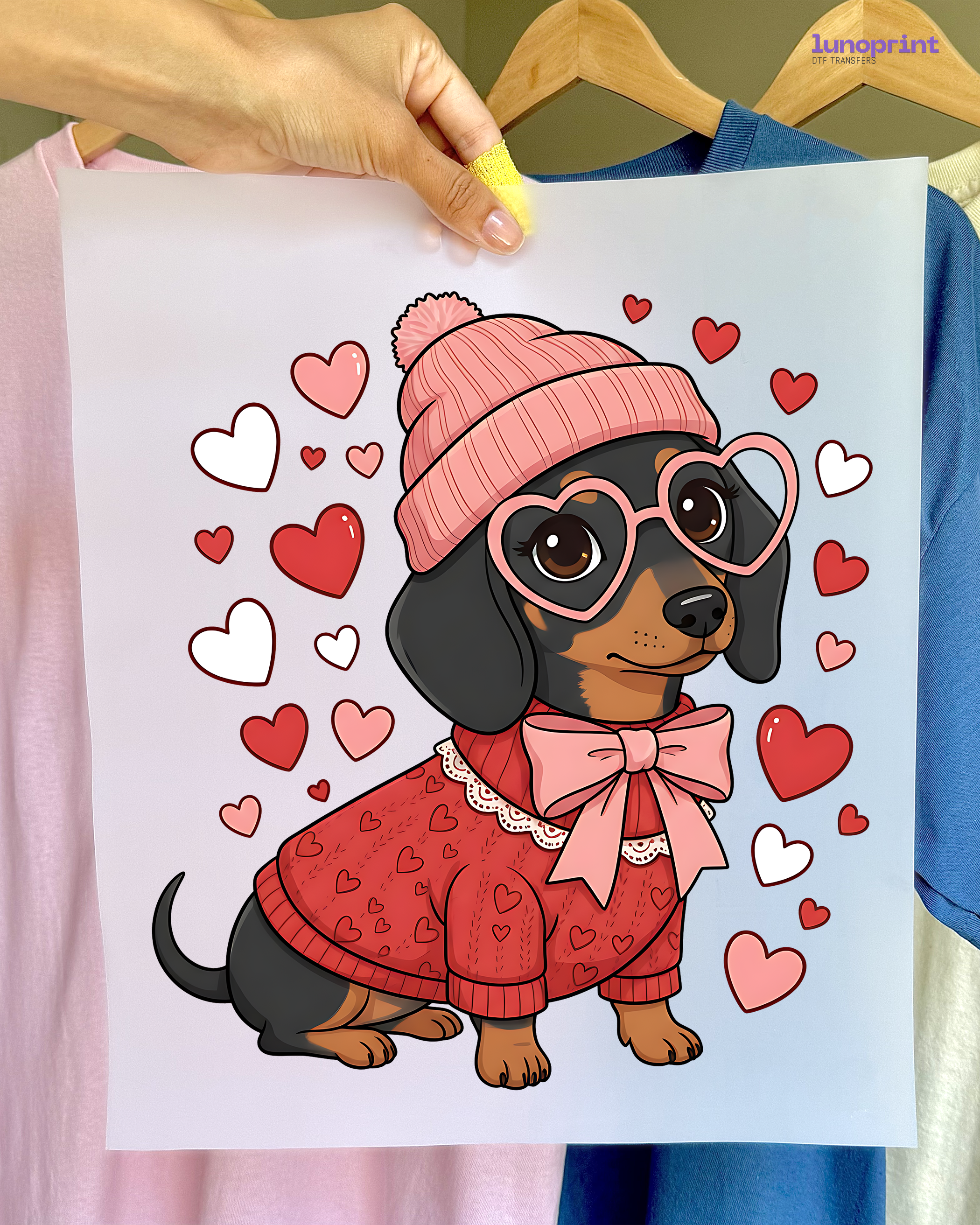 Valentine's Day DTF Transfer 1091