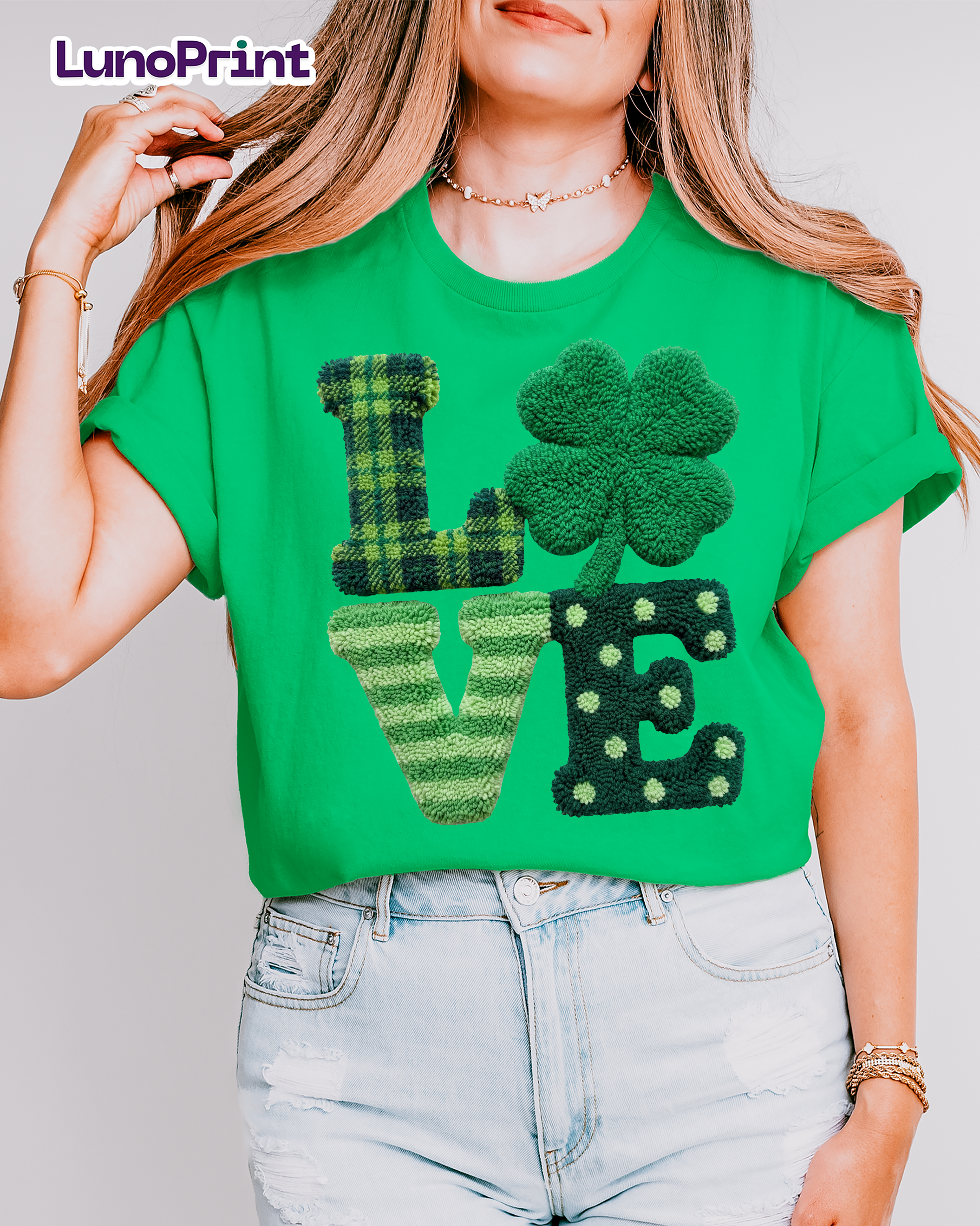 St. Patrick’s Day DTF transfer 1091