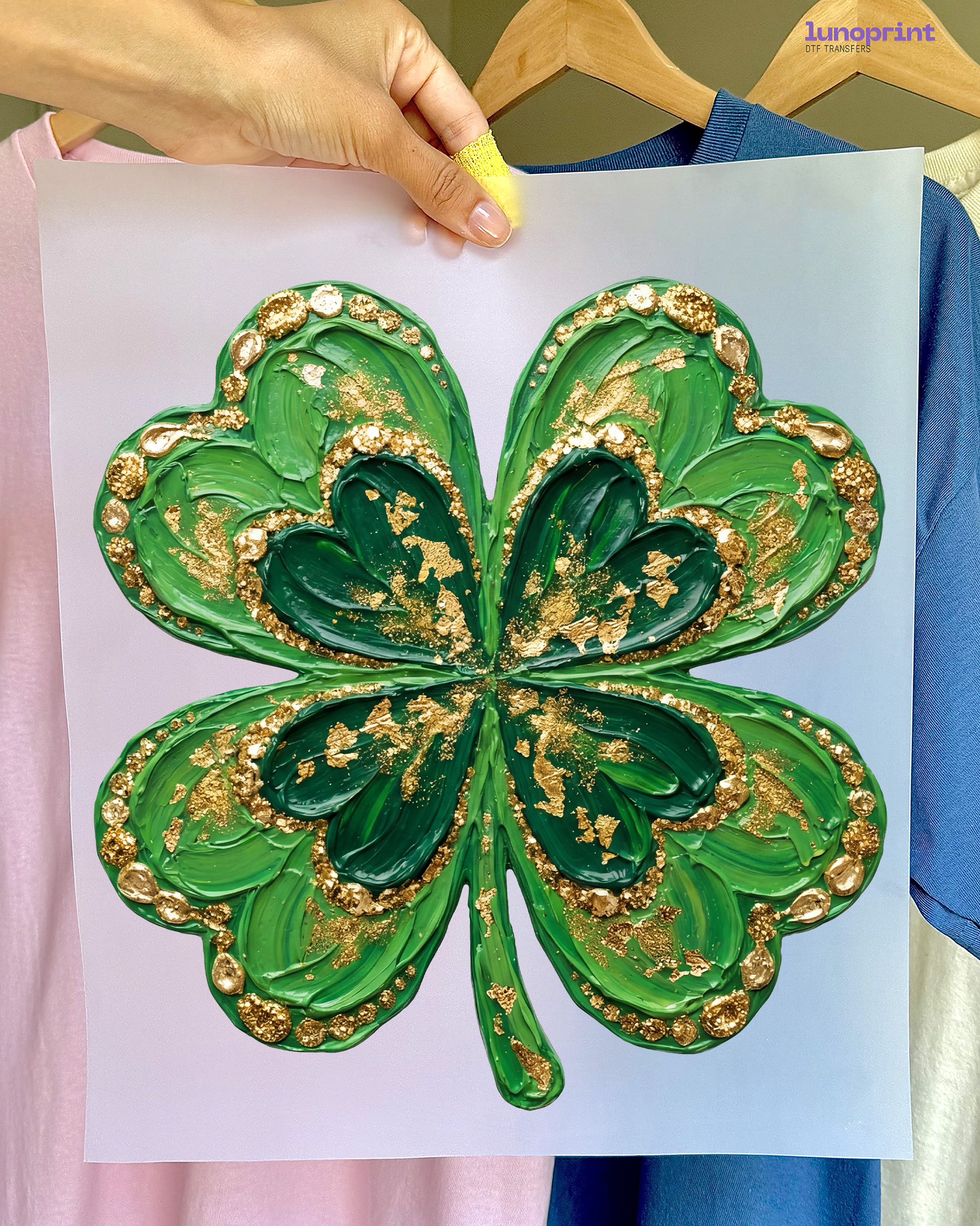 St. Patrick’s Day DTF transfer 1092