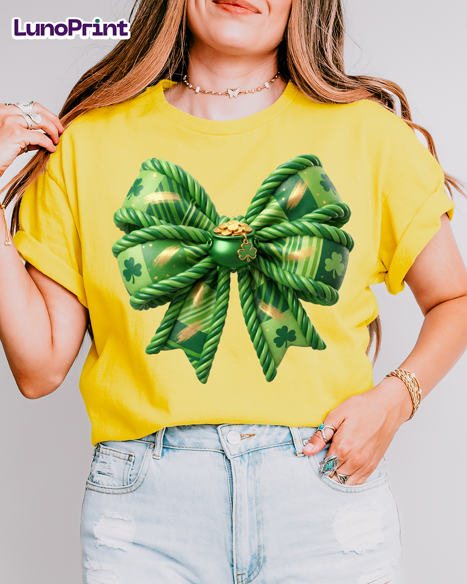 St. Patrick’s Day DTF transfer 1093