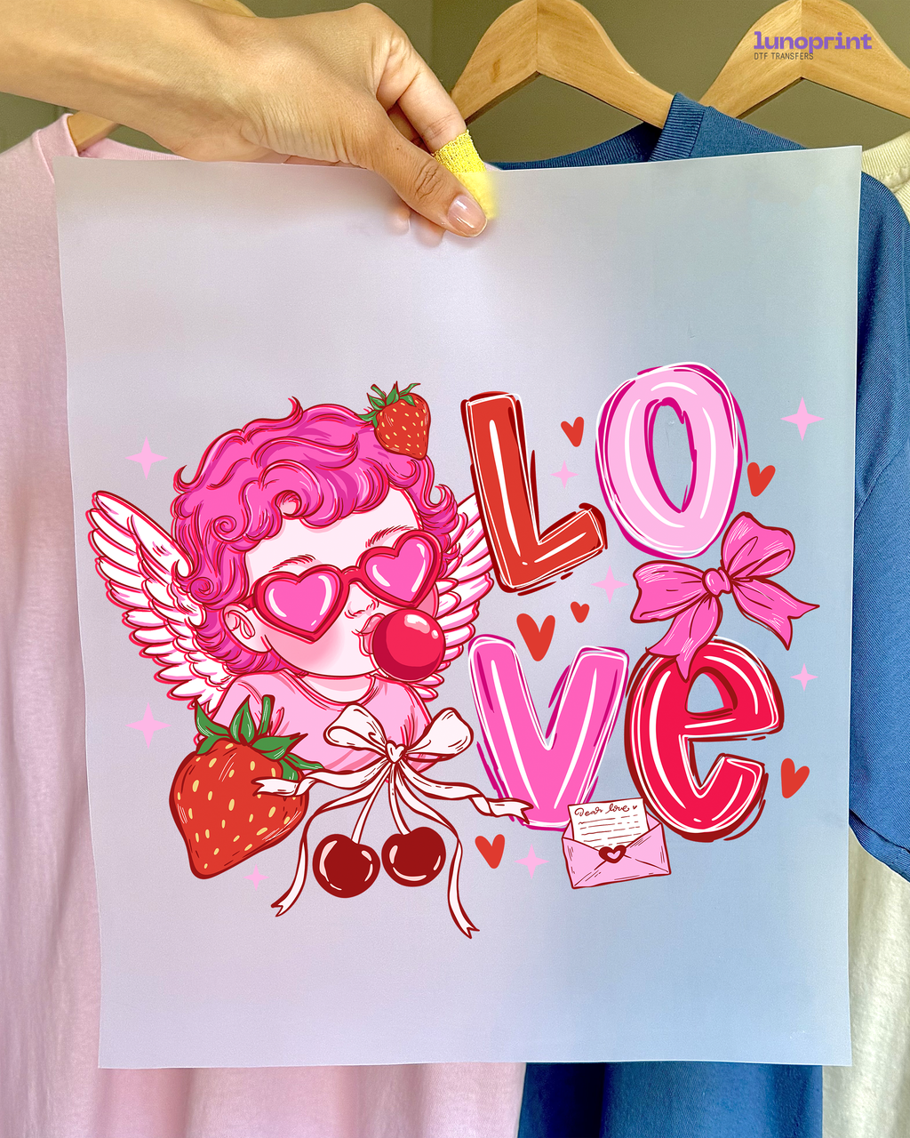 Valentine's Day DTF Transfer 1095