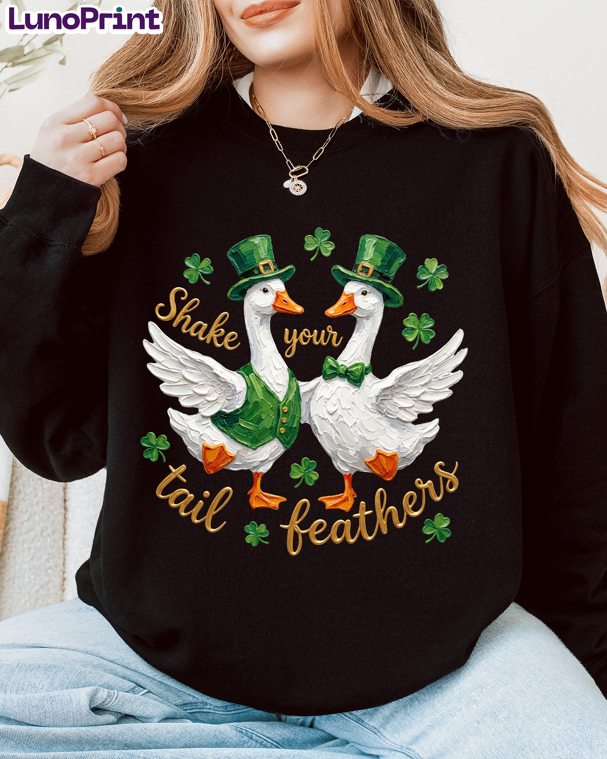 St. Patrick’s Day DTF transfer 1096