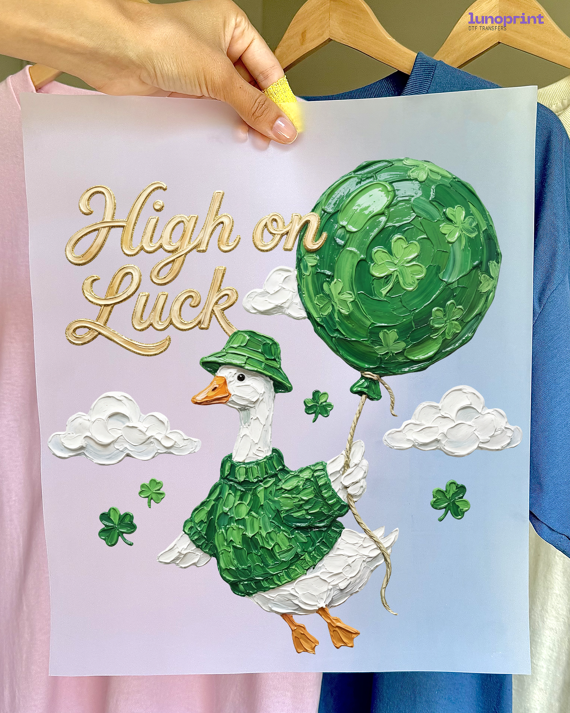 St. Patrick’s Day DTF transfer 1097
