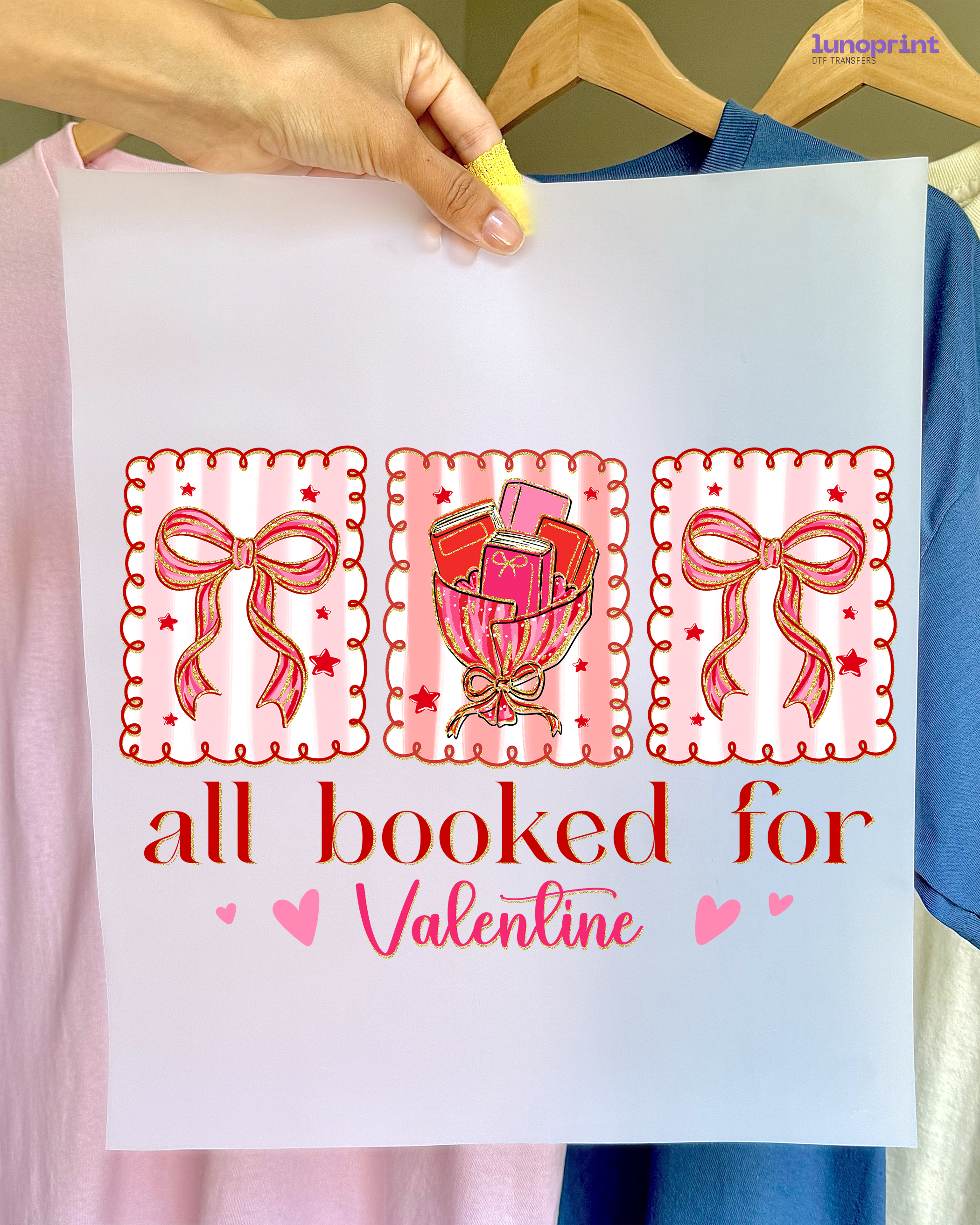 Valentine's Day DTF Transfer 1097