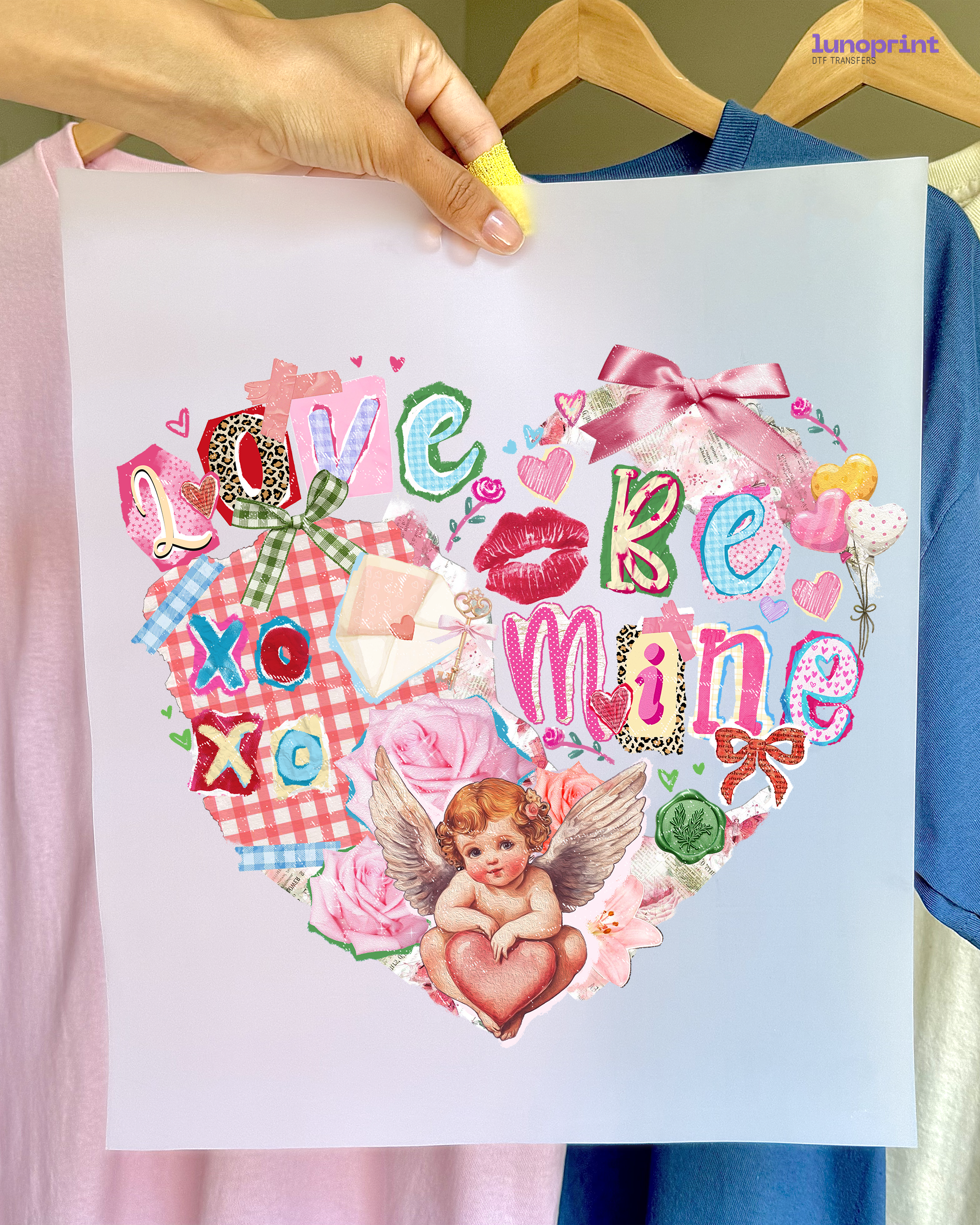 Valentine's Day DTF Transfer 1098