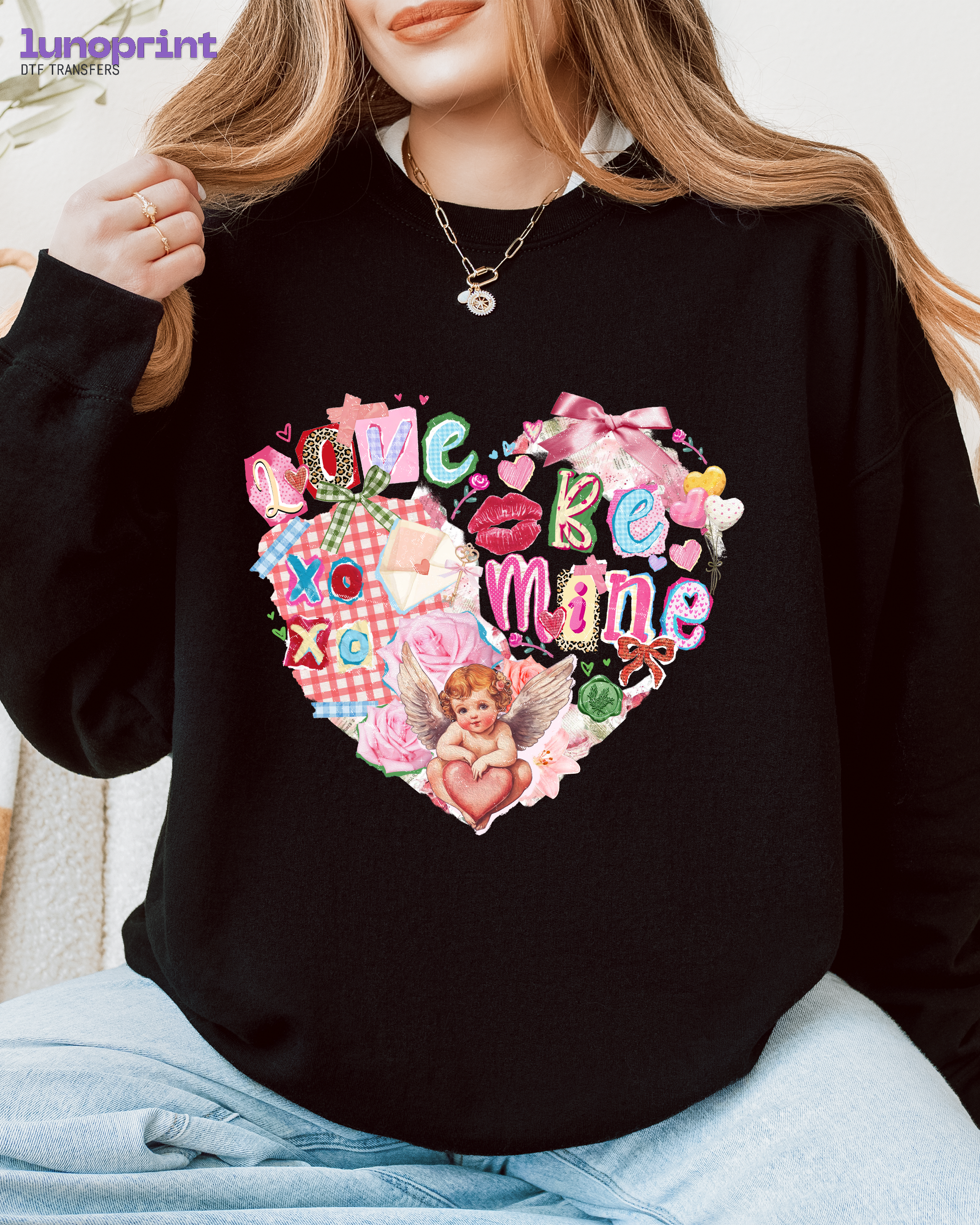 Valentine's Day DTF Transfer 1098