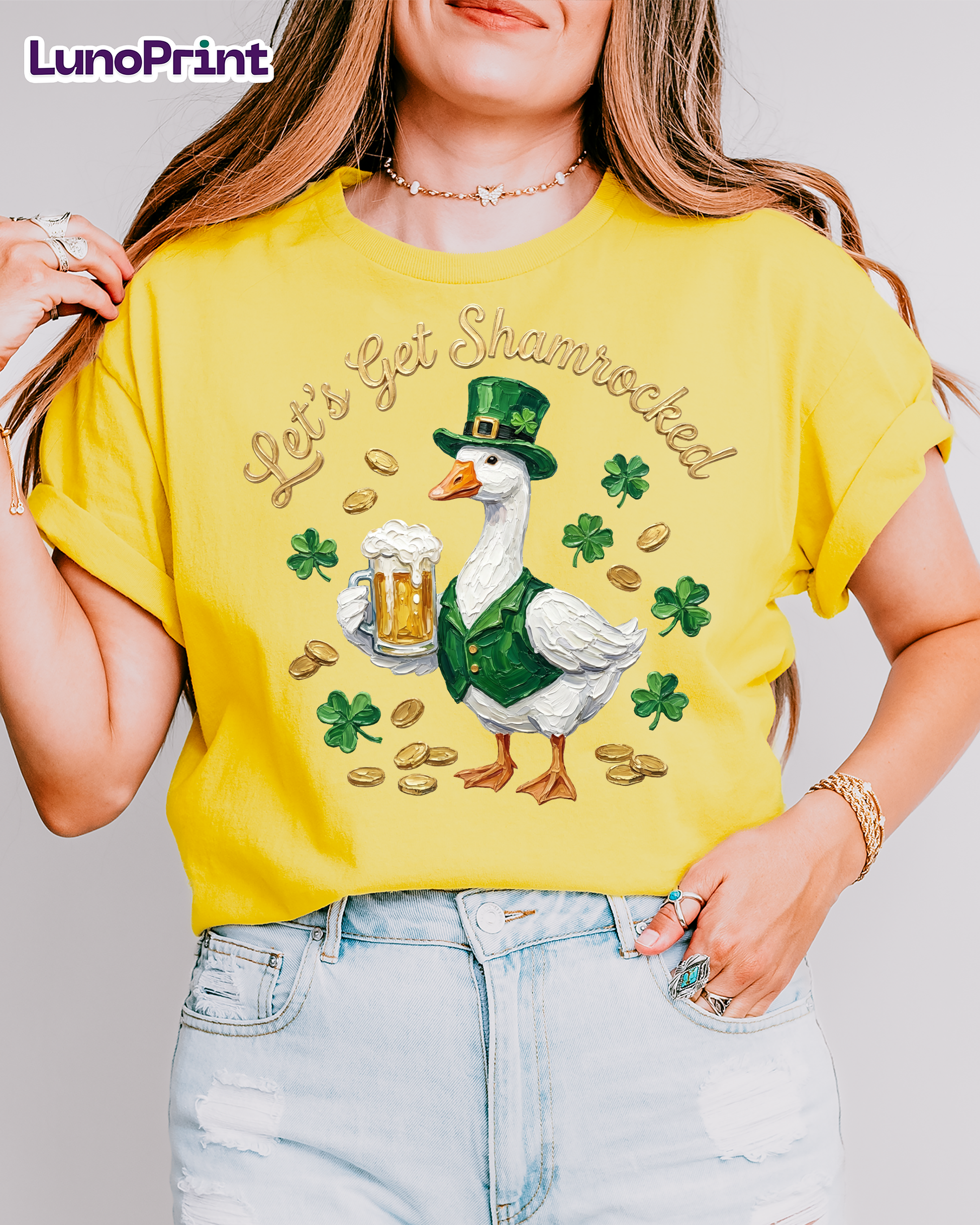 St. Patrick’s Day DTF transfer 1098