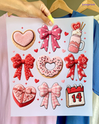 Valentine's Day DTF Transfer 1101