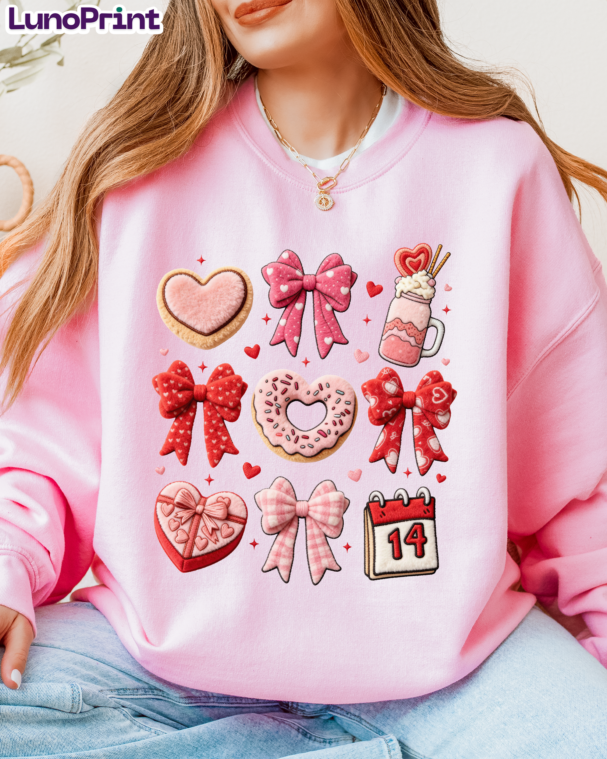 Valentine's Day DTF Transfer 1101