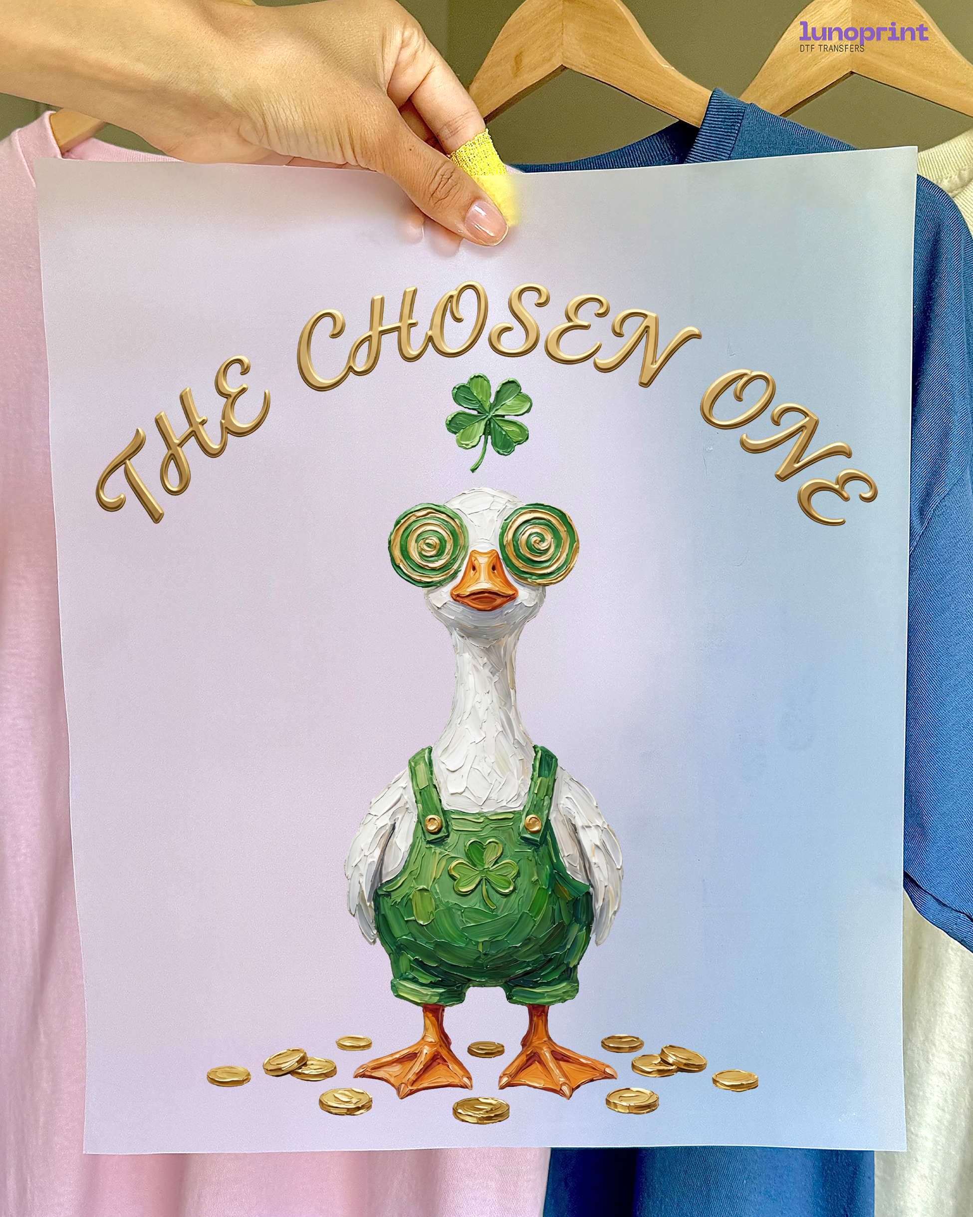 St. Patrick’s Day DTF transfer 1103