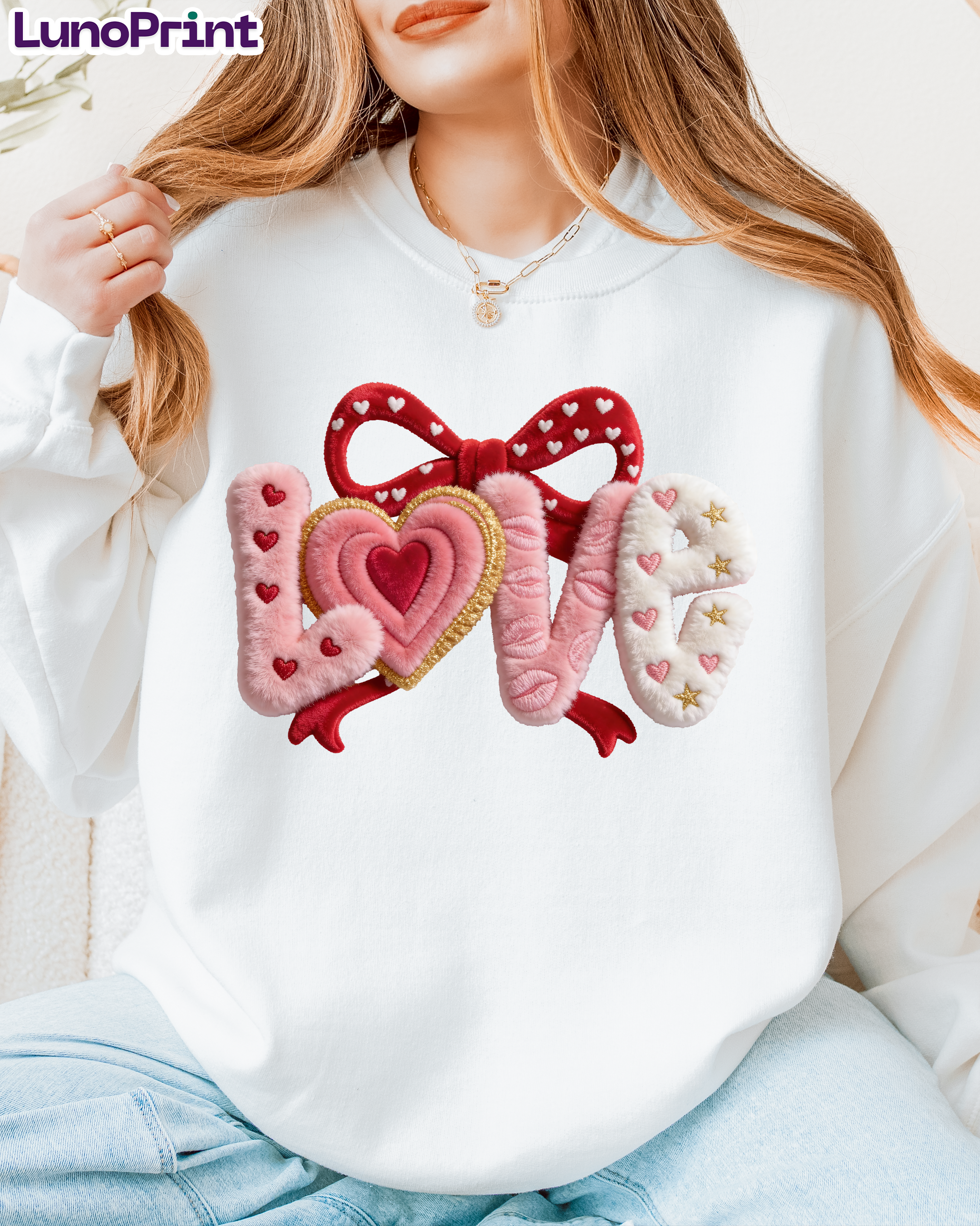 Valentine's Day DTF Transfer 1104