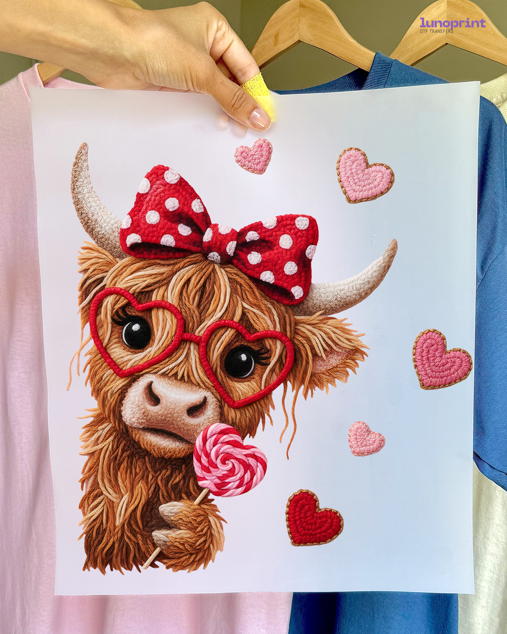 Valentine's Day DTF Transfer 1107